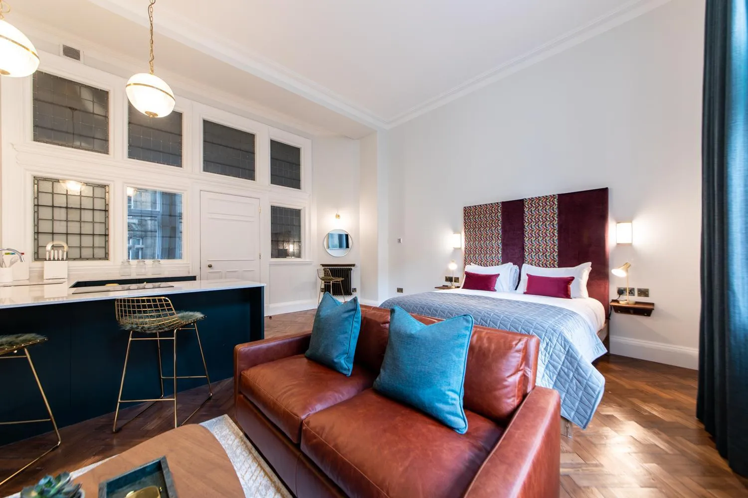 Kitchen or kitchenette, Bed in Linton Collection - 28 North Bridge