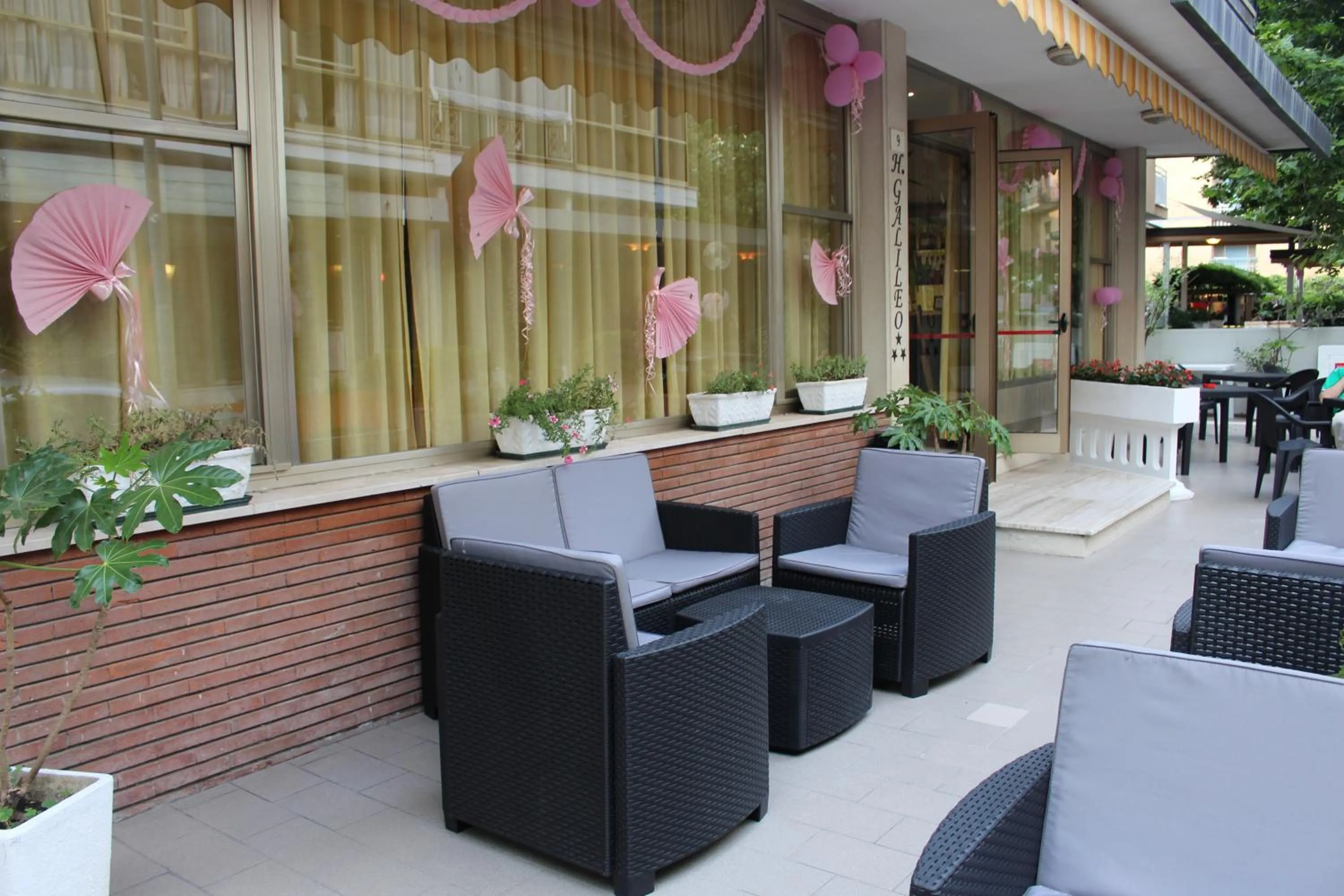 Facade/entrance in Hotel Galileo