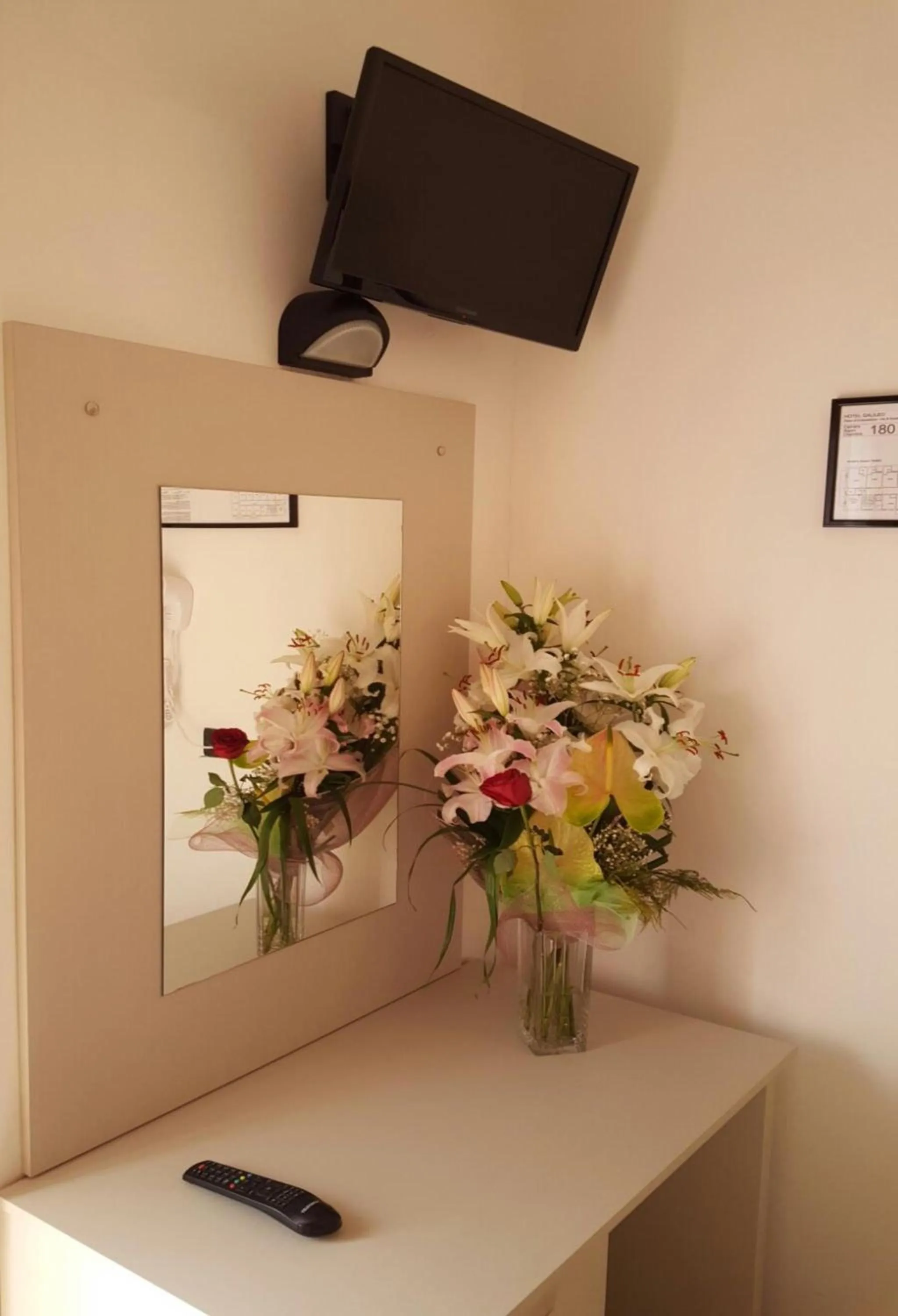 Photo of the whole room in Hotel Galileo