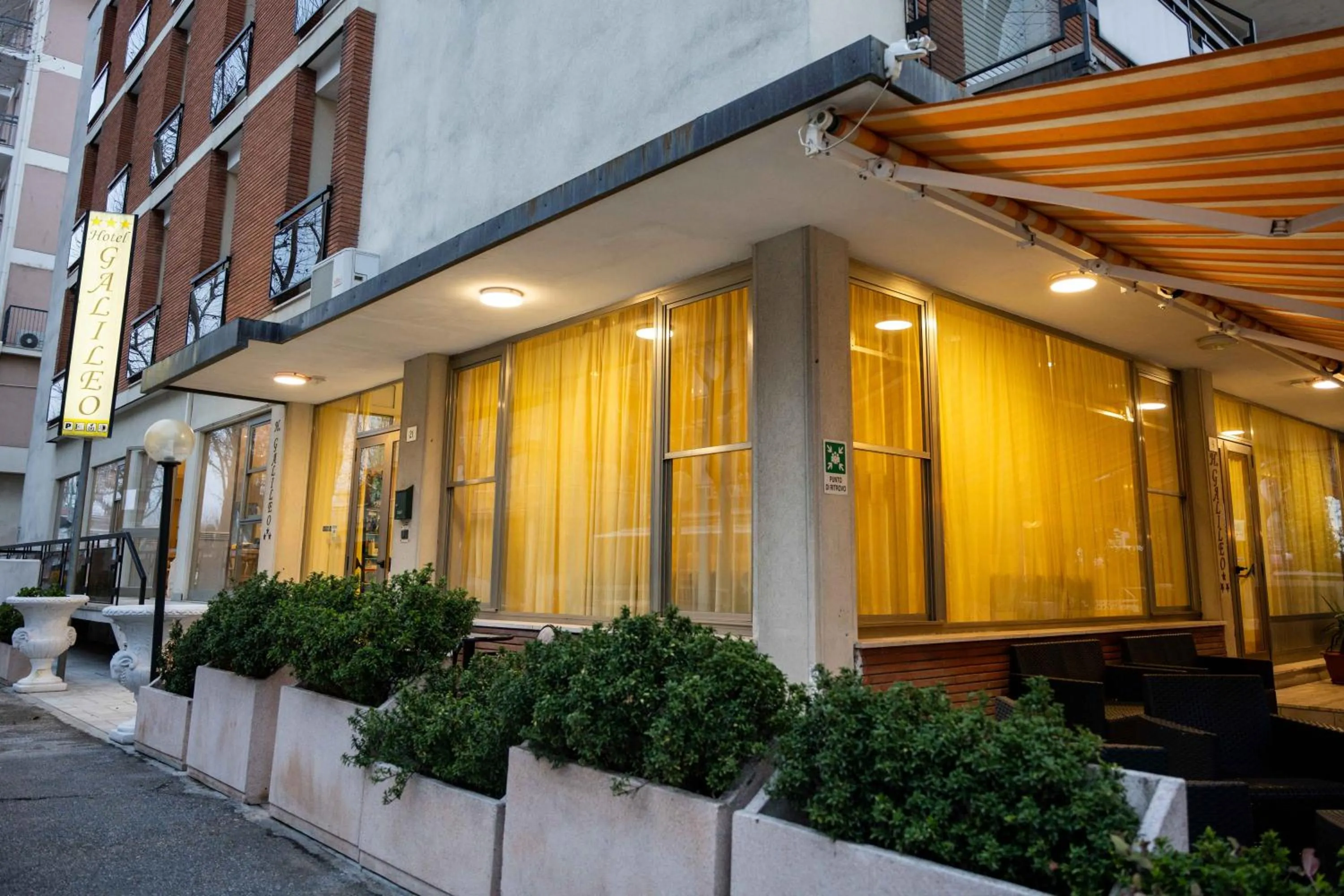 Property building in Hotel Galileo