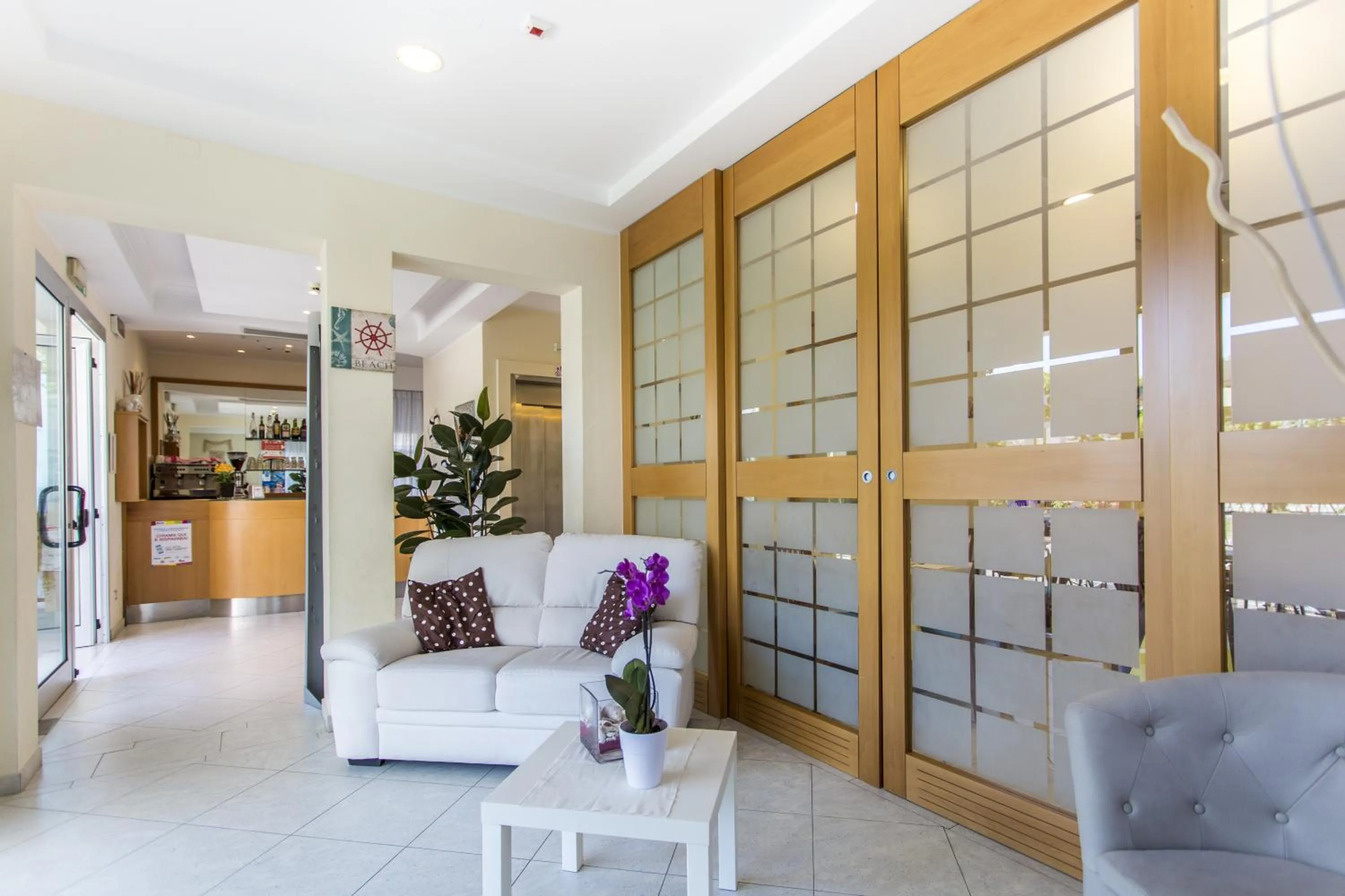 Lobby or reception in Hotel Savana