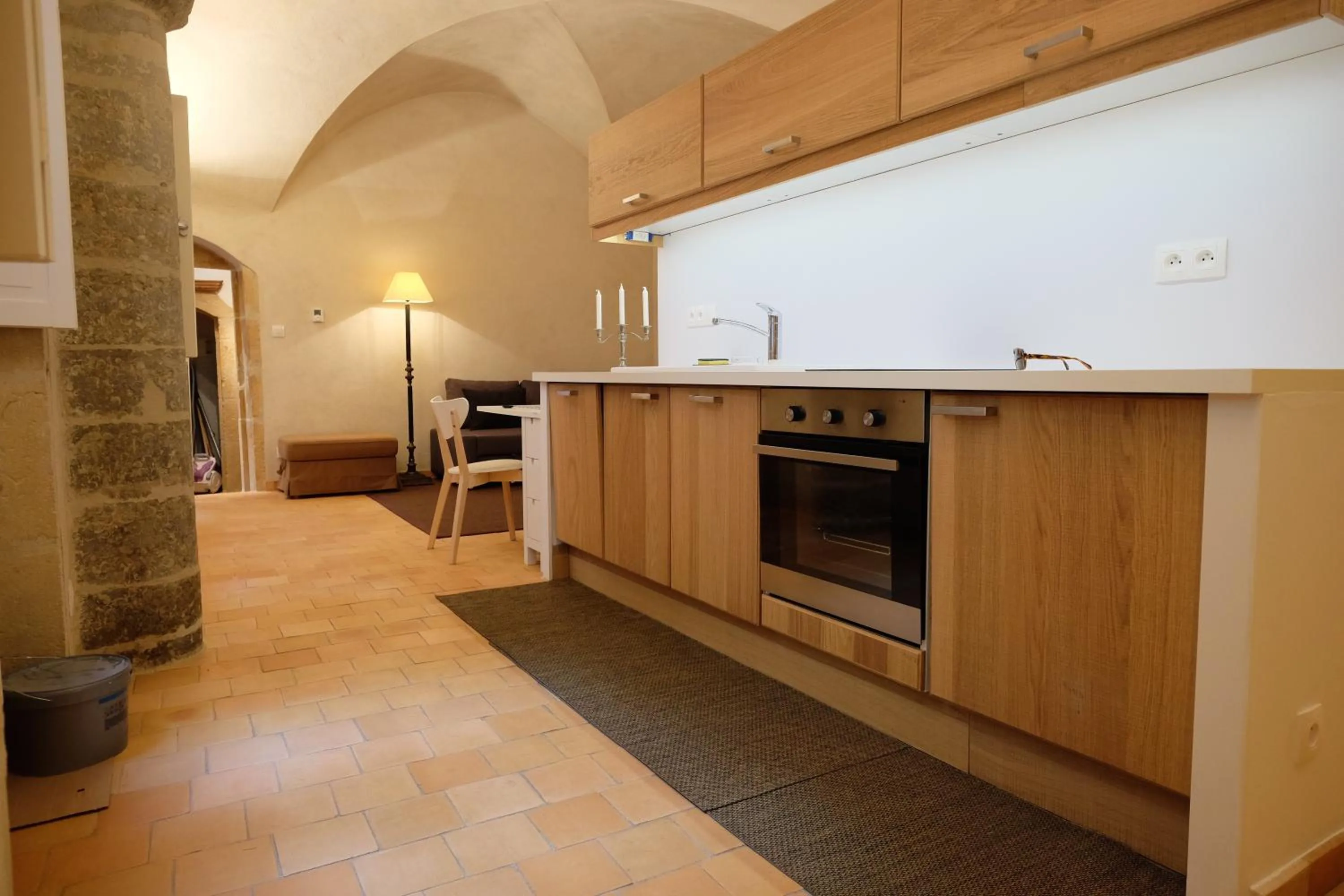 Kitchen or kitchenette in Honorê - Suite Romain Rolland