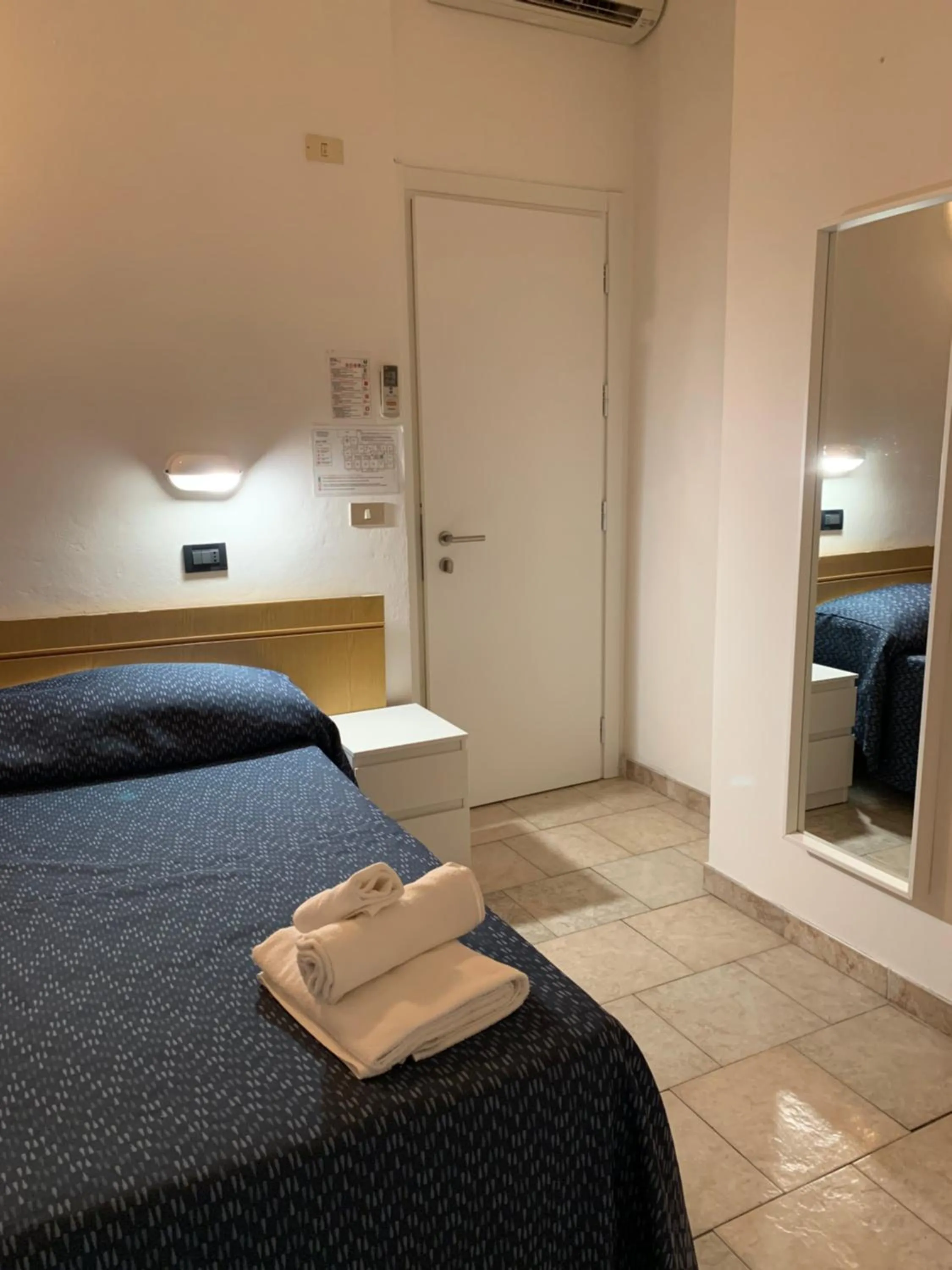 Bed in Hotel Marylise