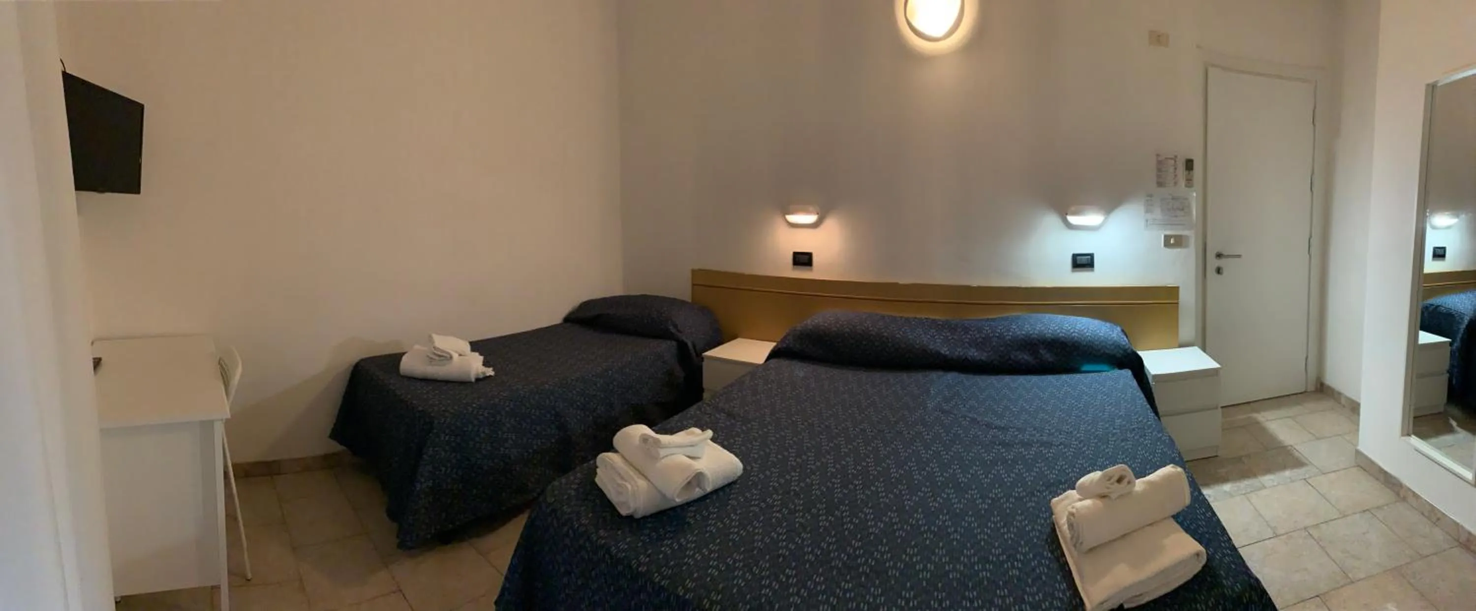 Bed in Hotel Marylise