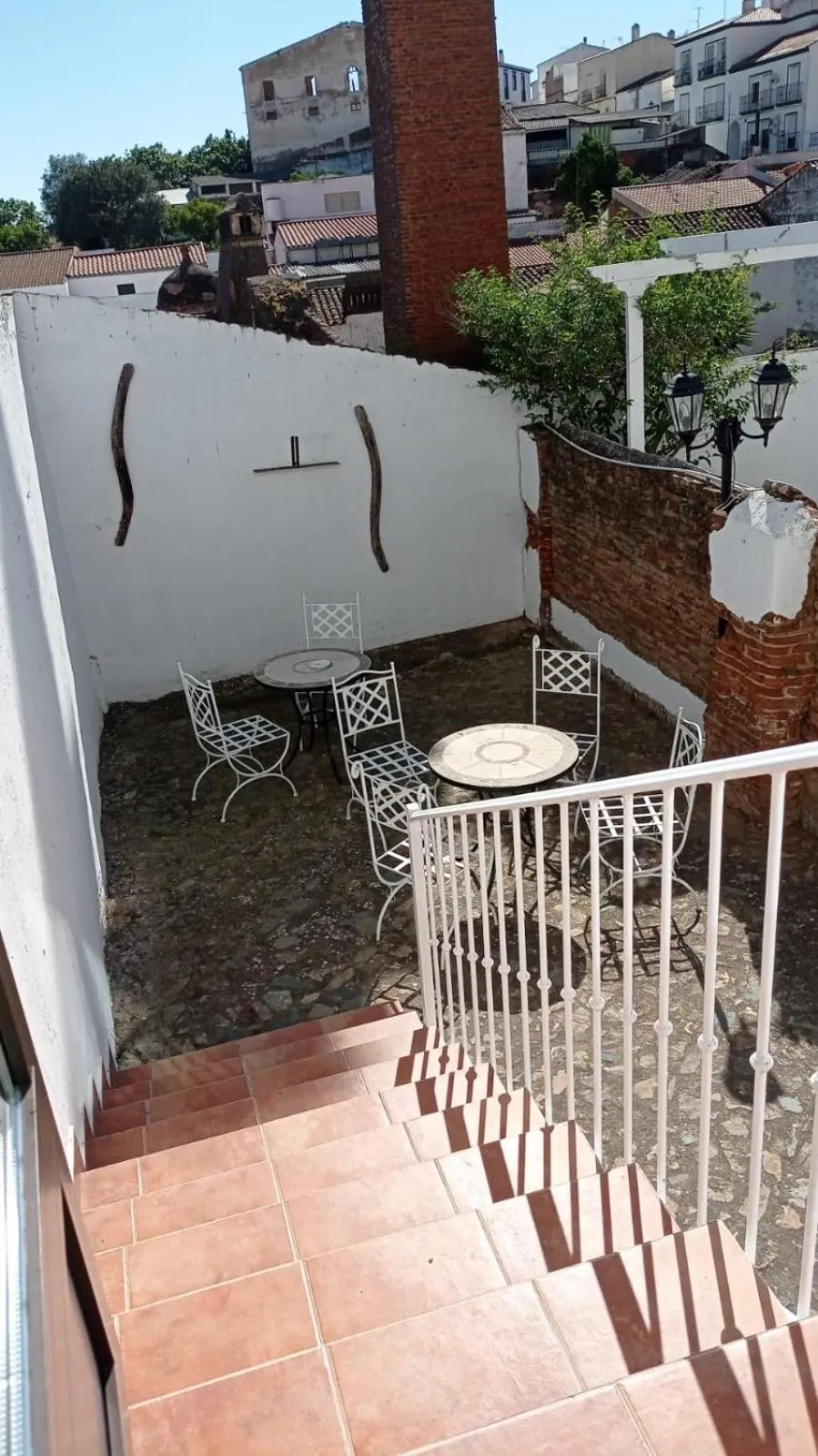 Balcony/Terrace in Hotel Rural La Posada de las Cigüeñas