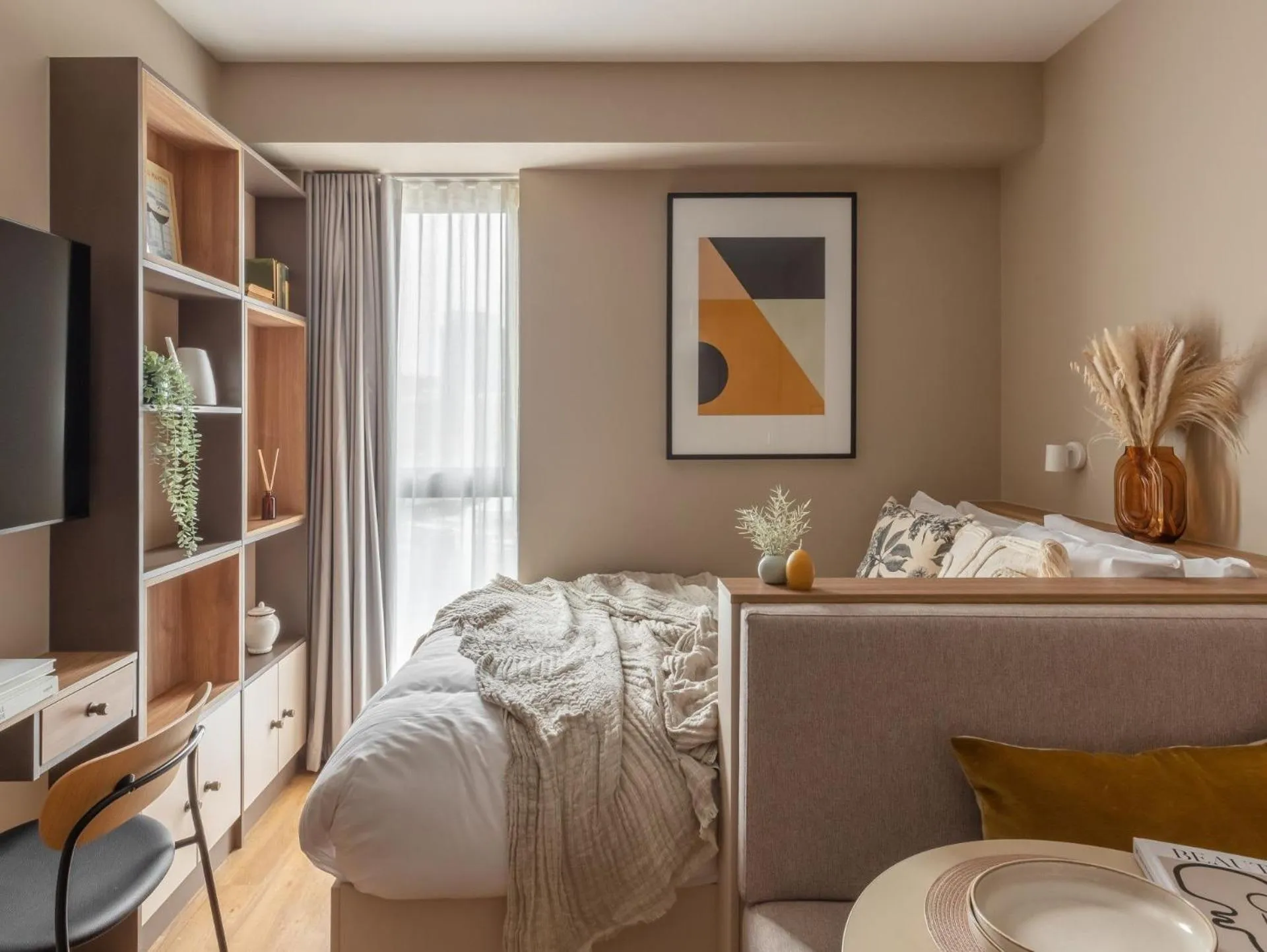 Bedroom, Bed in ARK Wembley