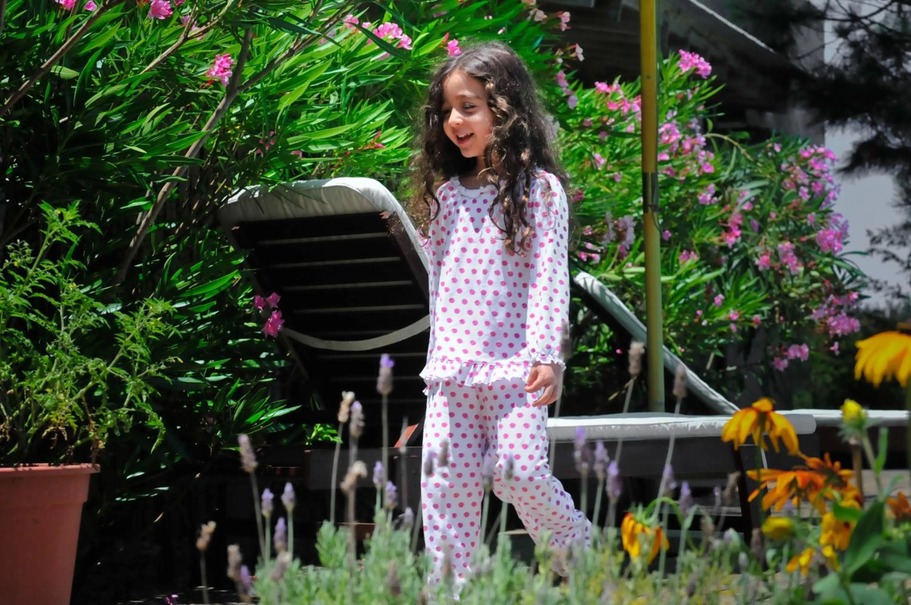 Garden view in La Atrevida