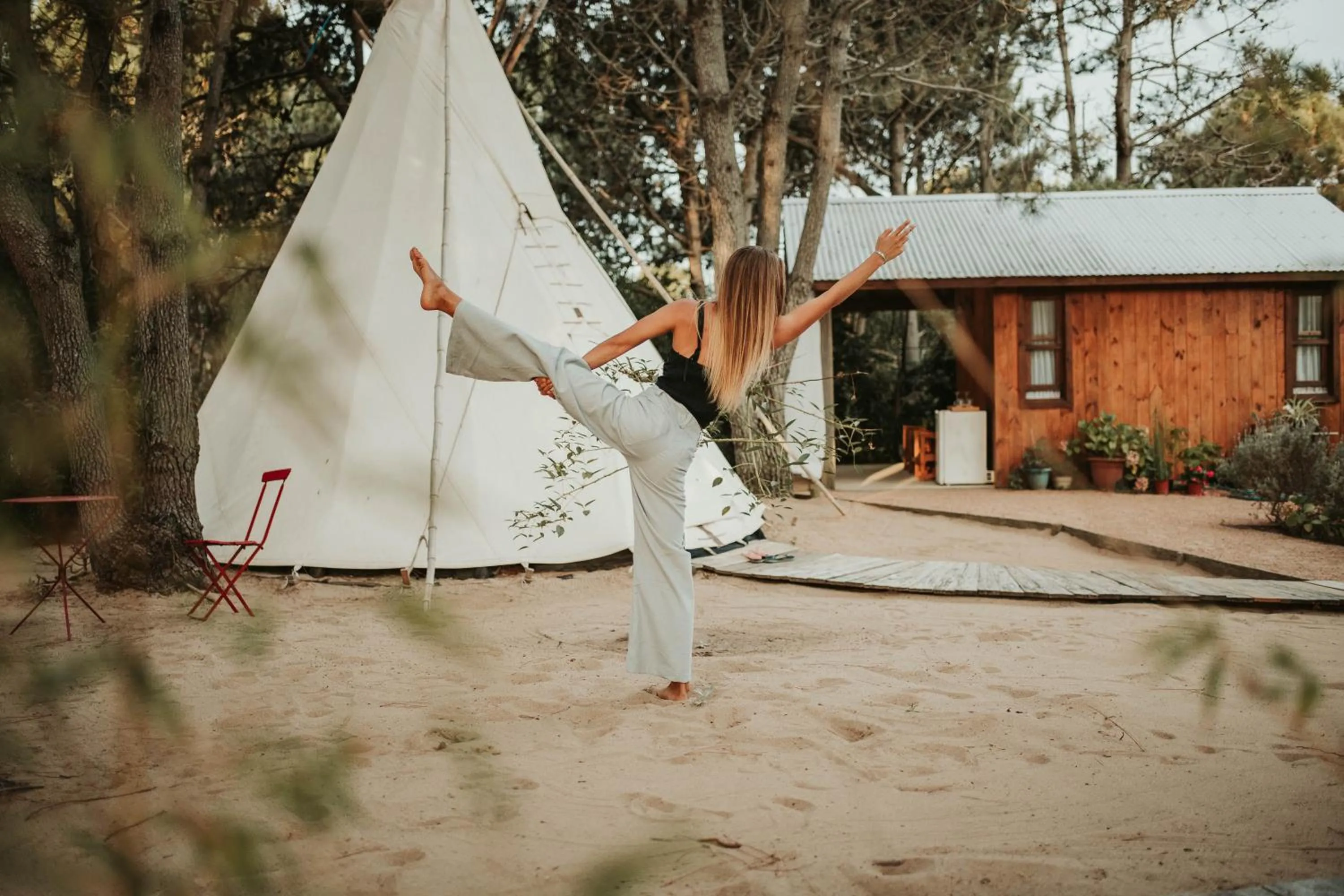Garden in La Atrevida