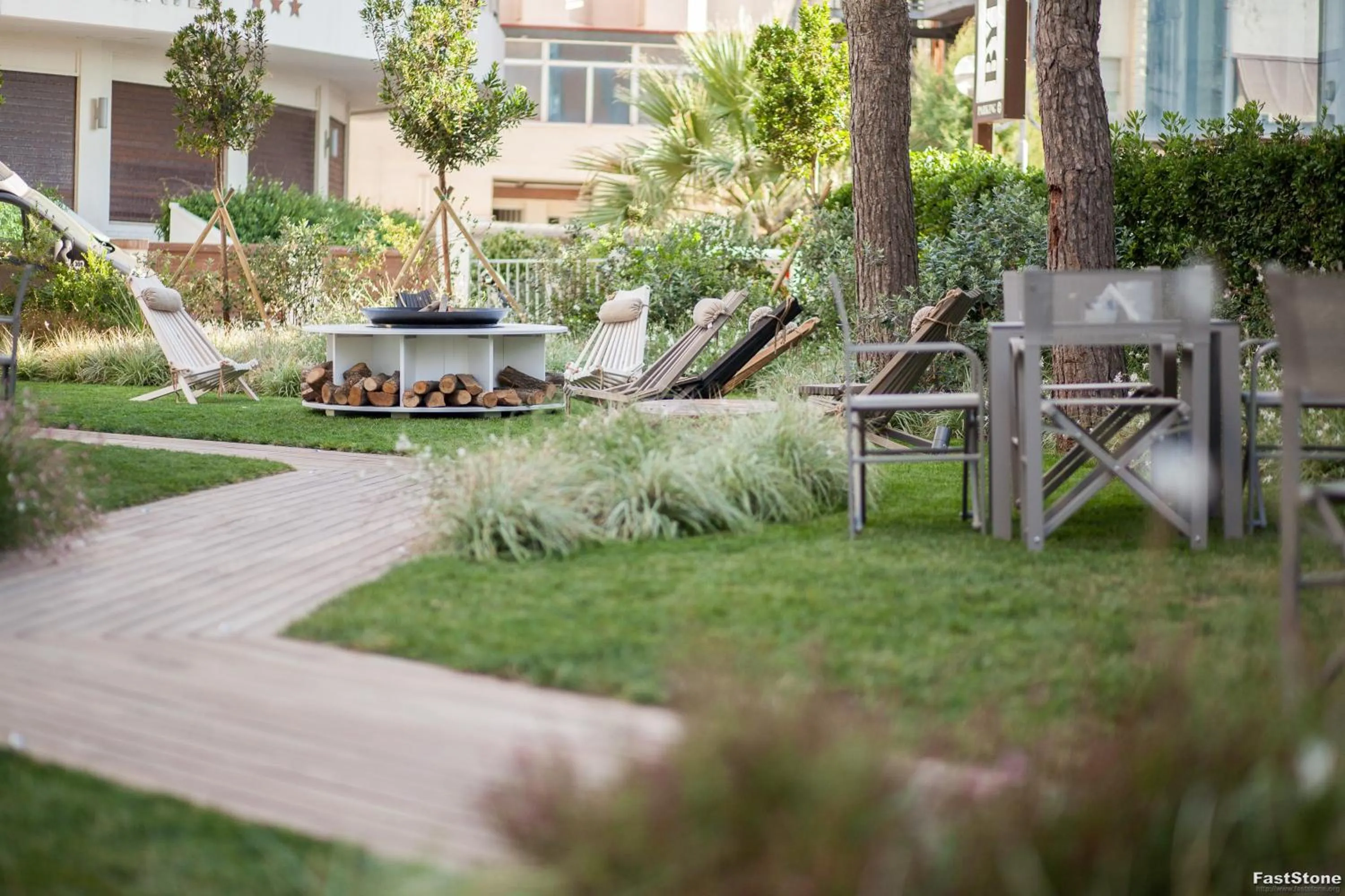Garden in Hotel Solemare