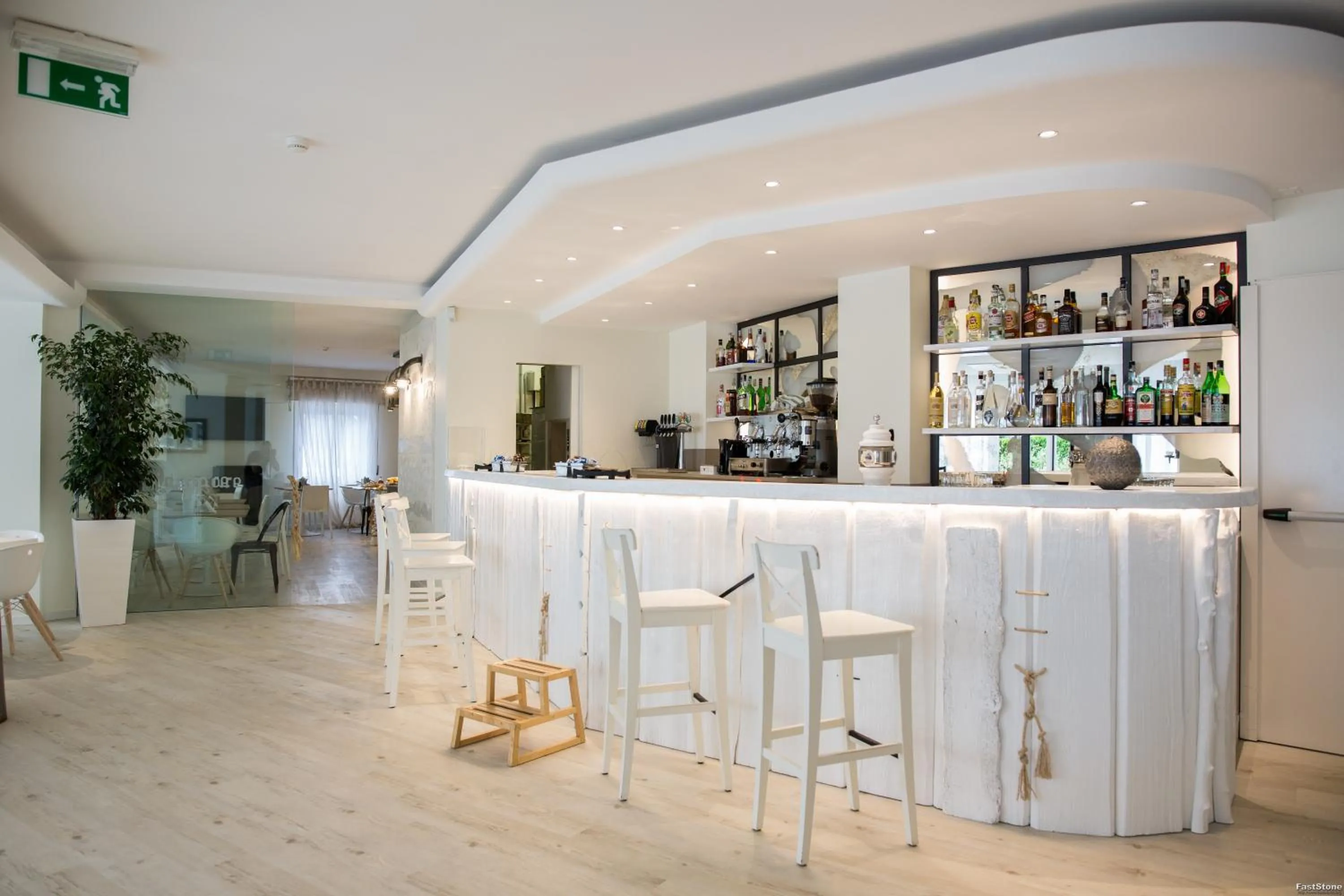 Communal lounge/ TV room in Hotel Solemare