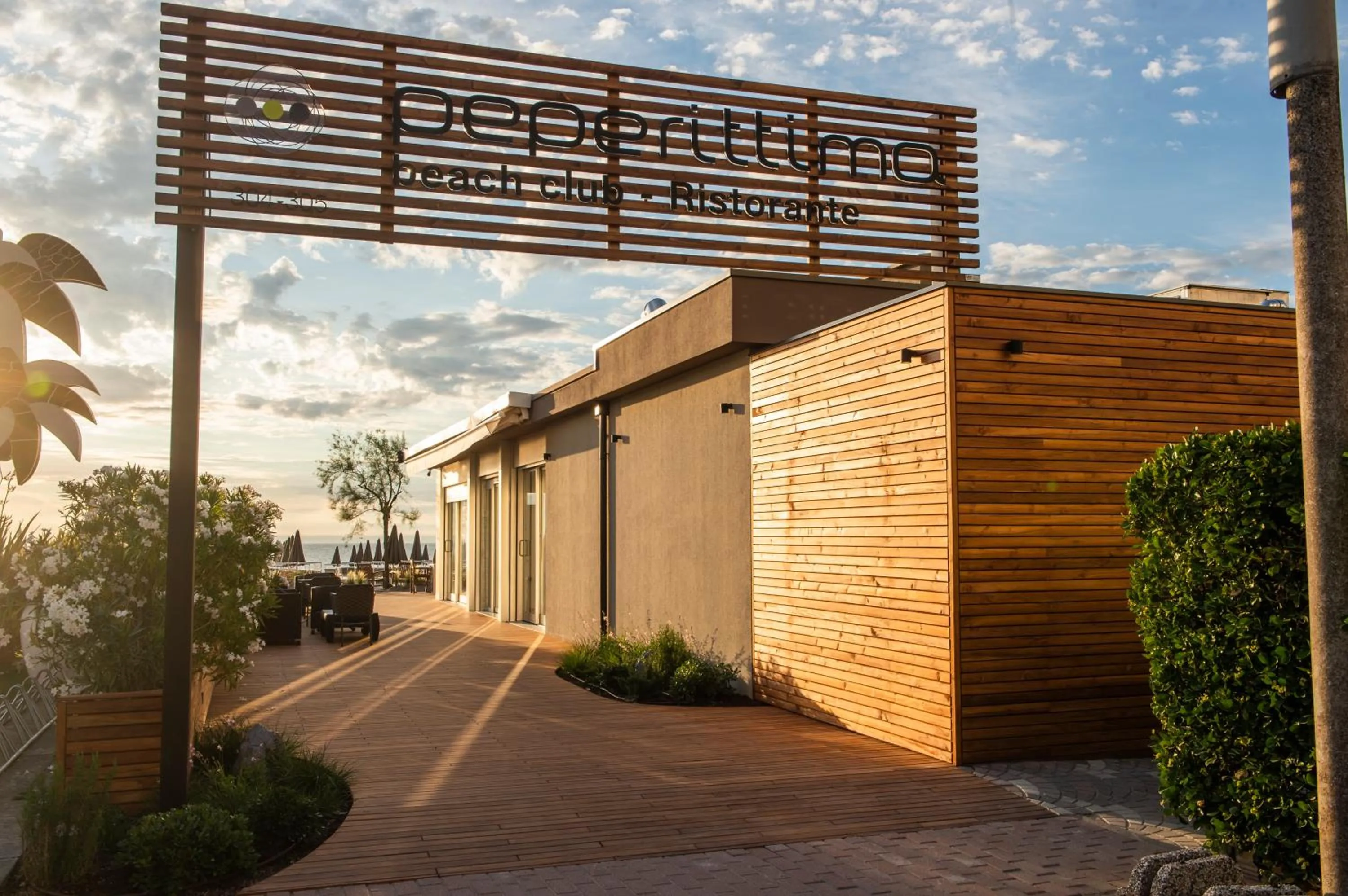 Beach in Hotel Solemare