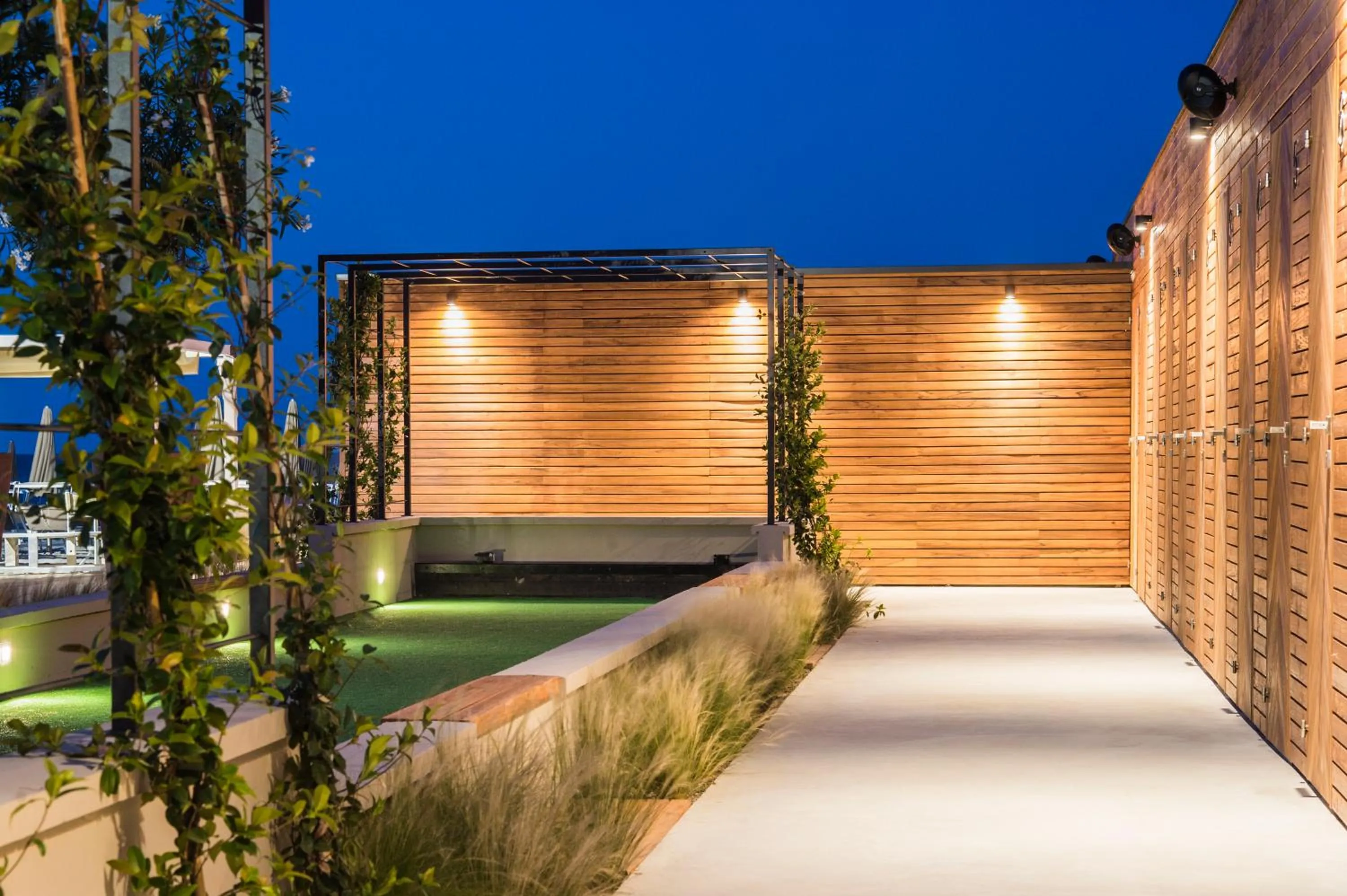 Beach in Hotel Solemare