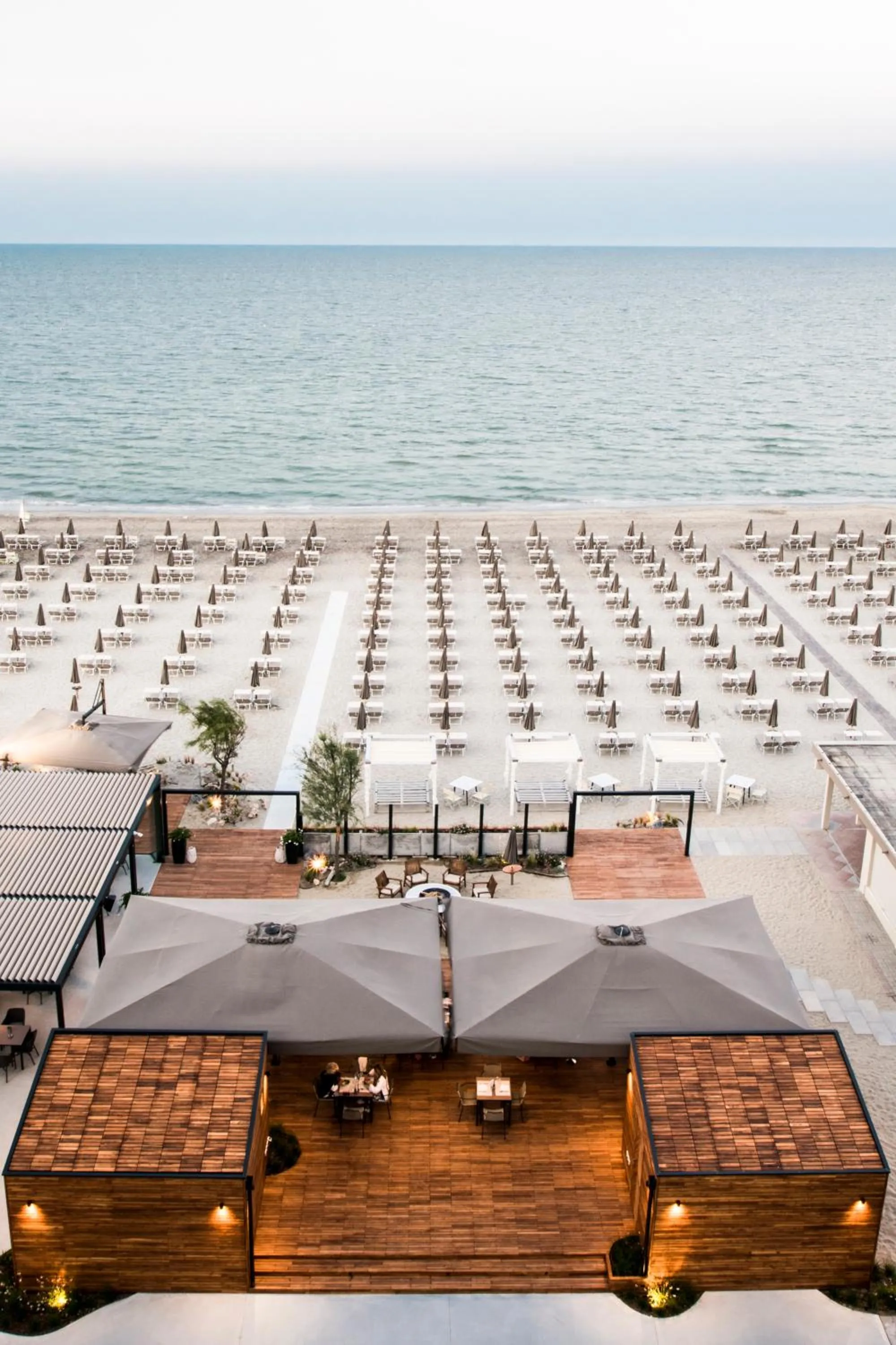 Beach in Hotel Solemare