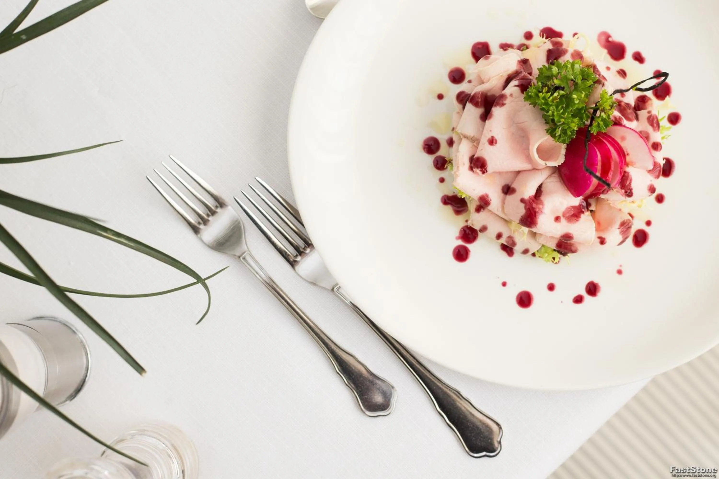 Food close-up in Hotel Solemare