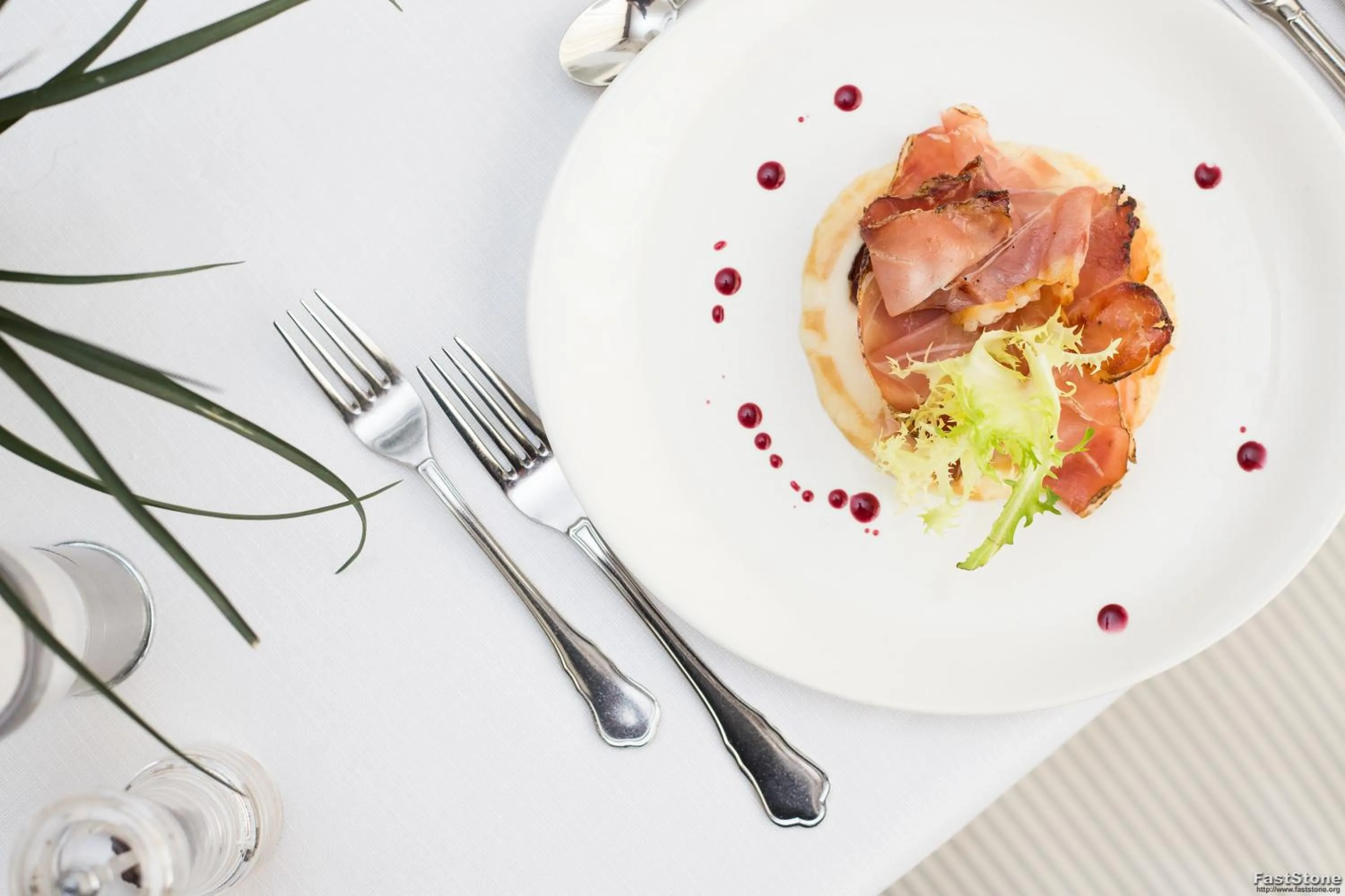 Food close-up in Hotel Solemare