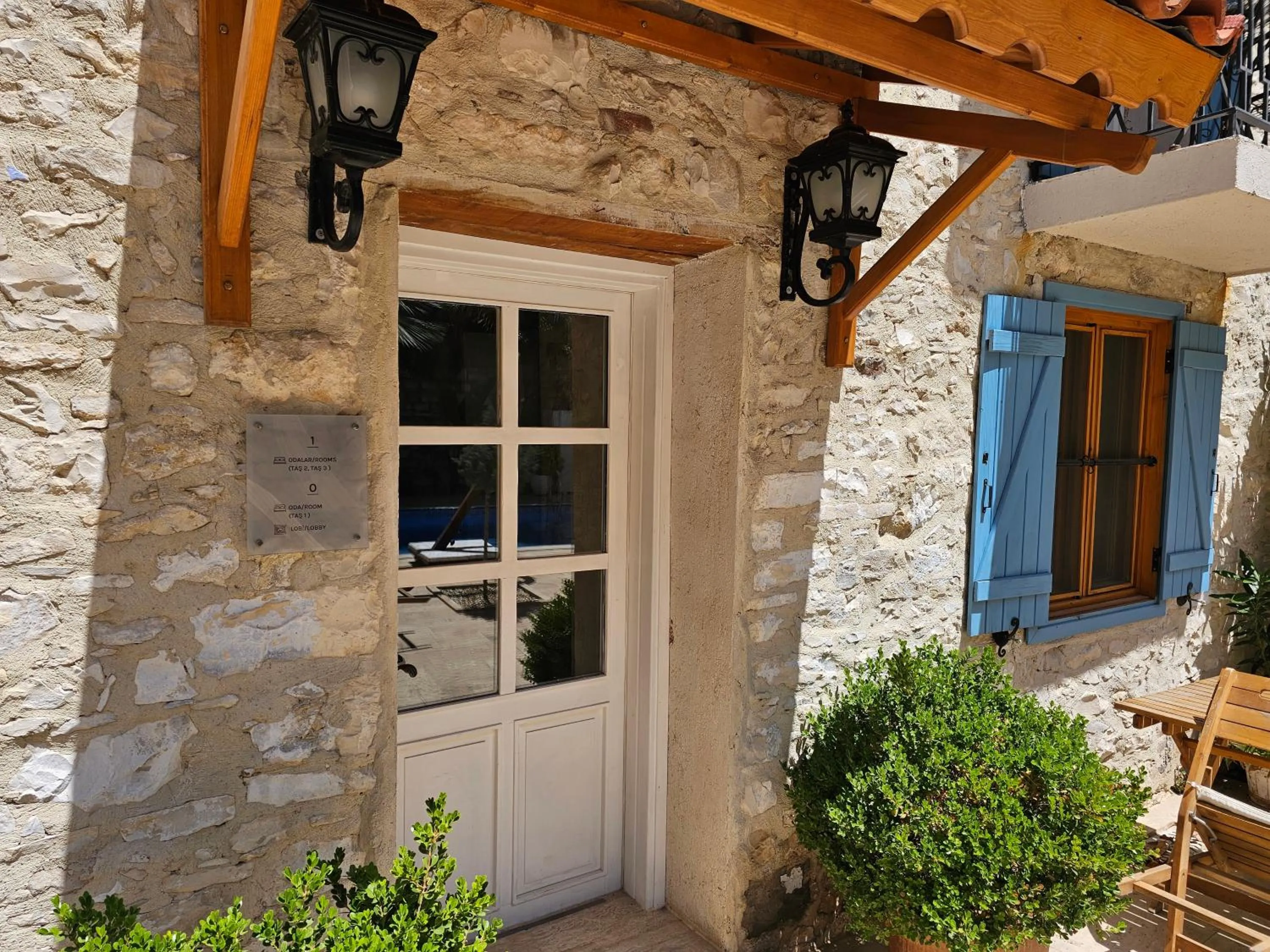 Facade/entrance in Kuğu Urla