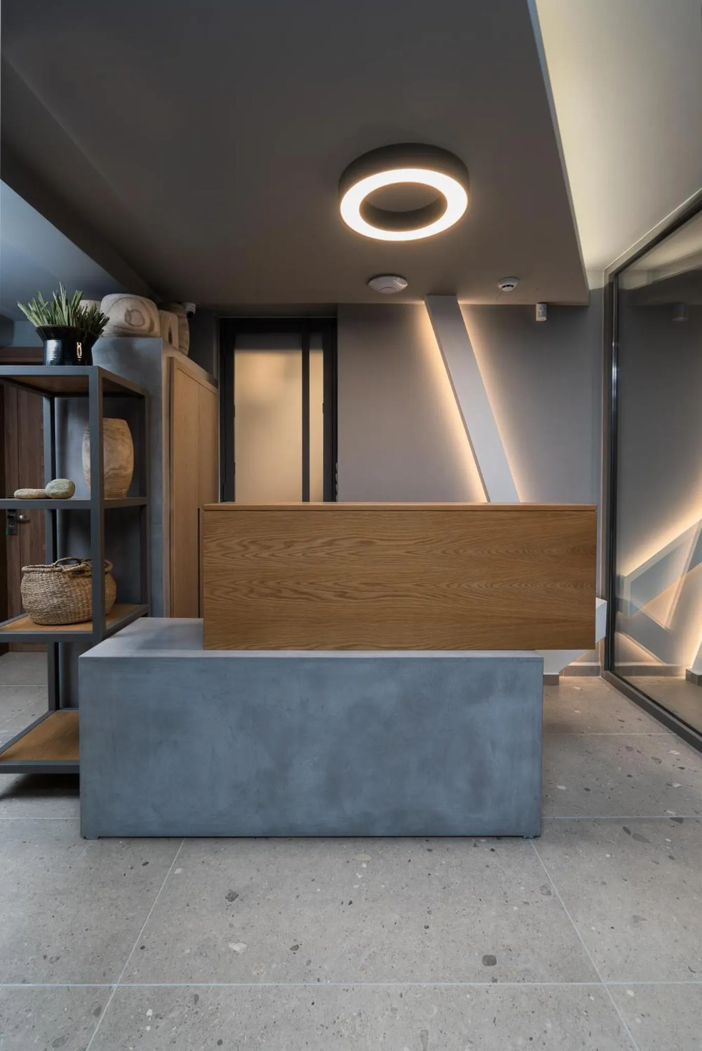 Lobby or reception in Funtuki Seaside Apartments