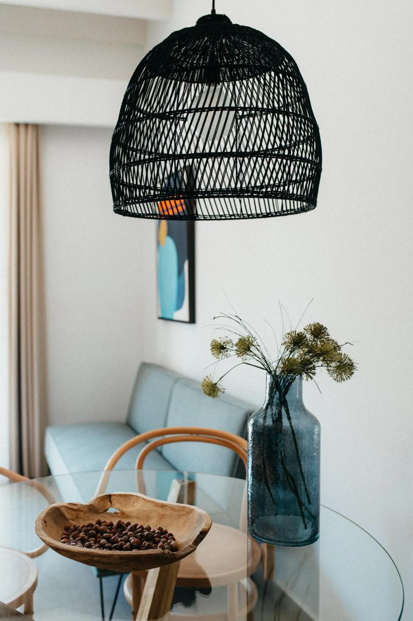 Seating area in Funtuki Seaside Apartments