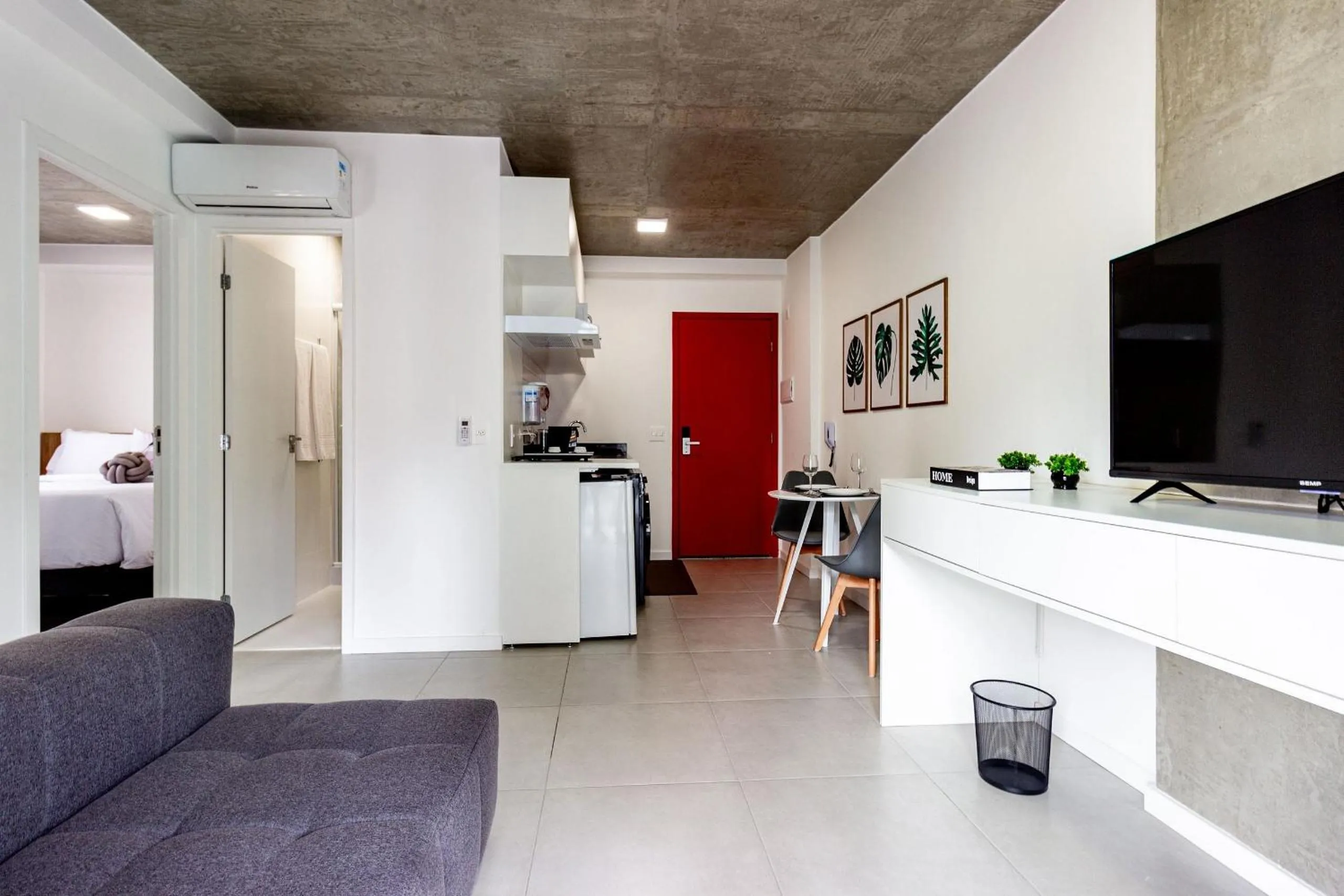 Living room in Xtay BK30 Santana - Apartamentos decorados próximos ao metrô