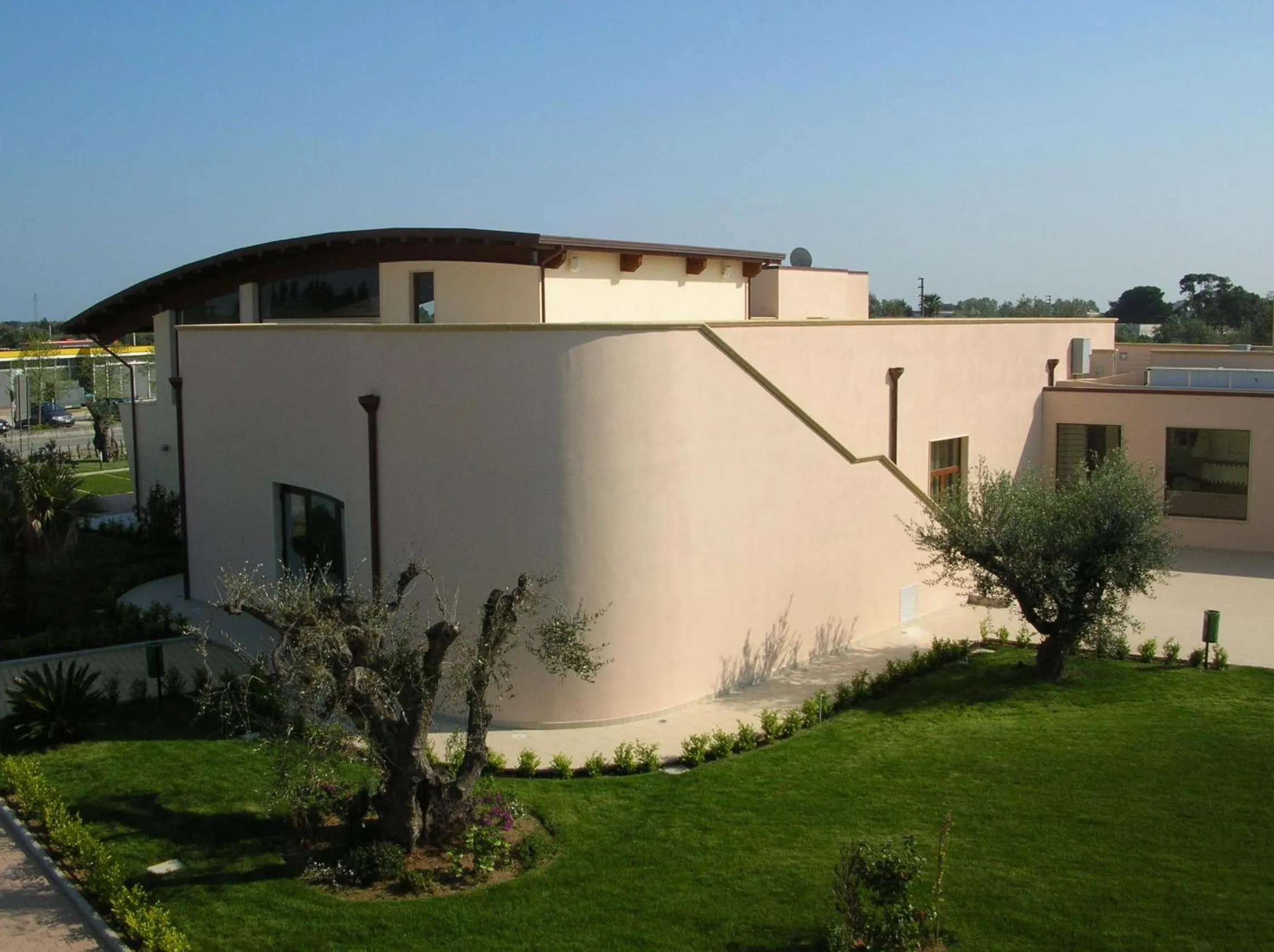 Garden view in Hermes Hotel