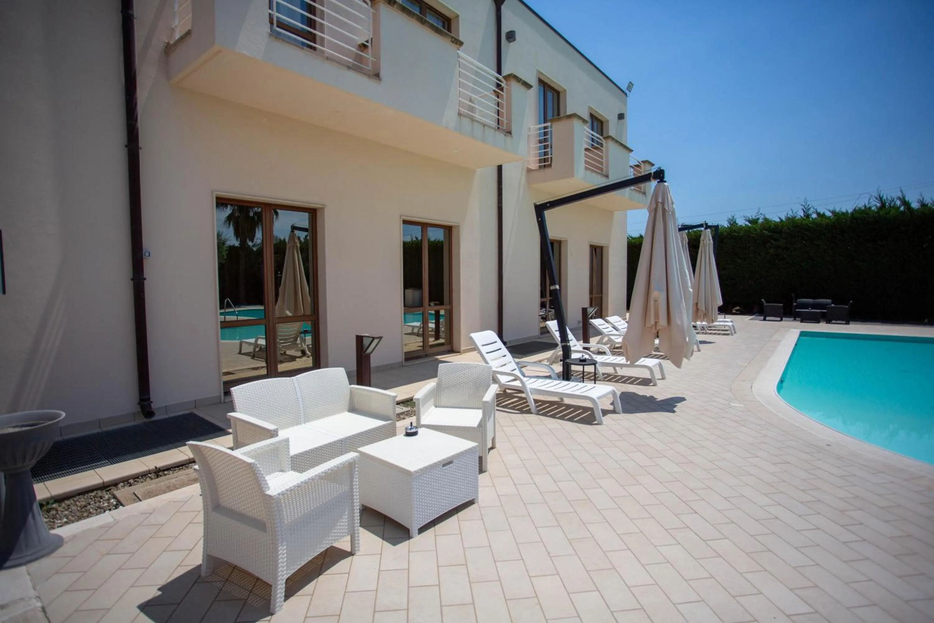 Swimming pool in Hermes Hotel