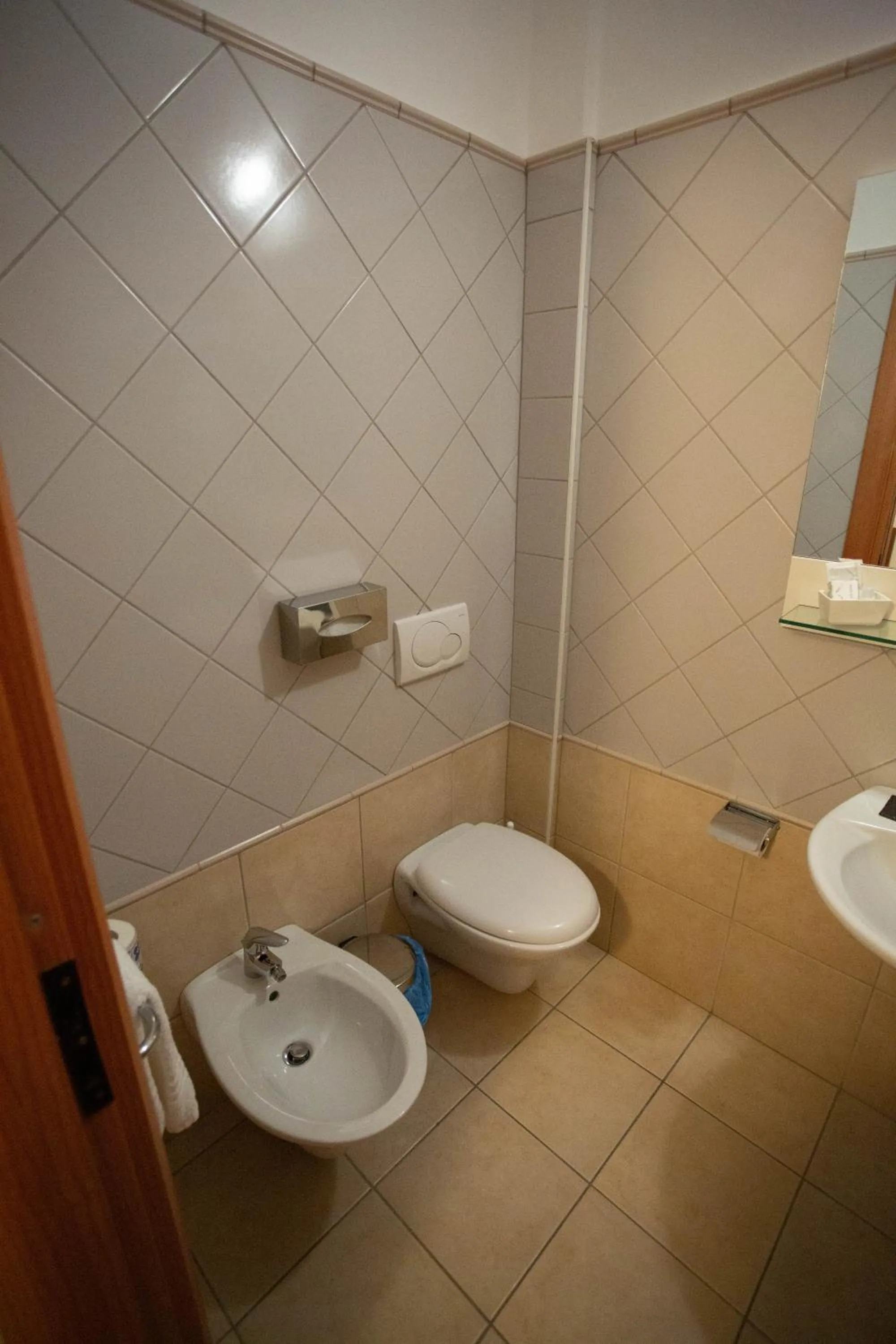 Toilet in Hermes Hotel