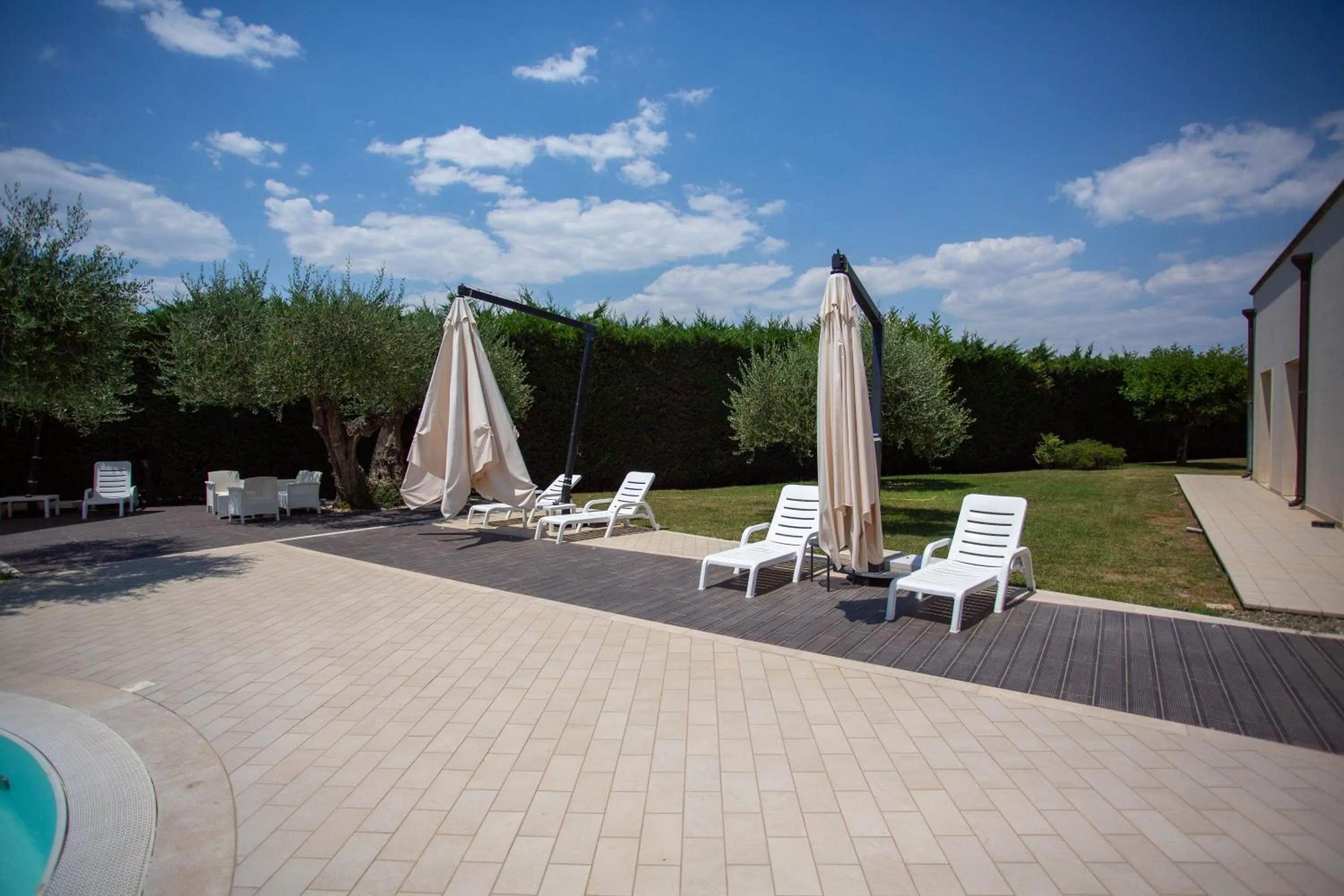 Pool view in Hermes Hotel