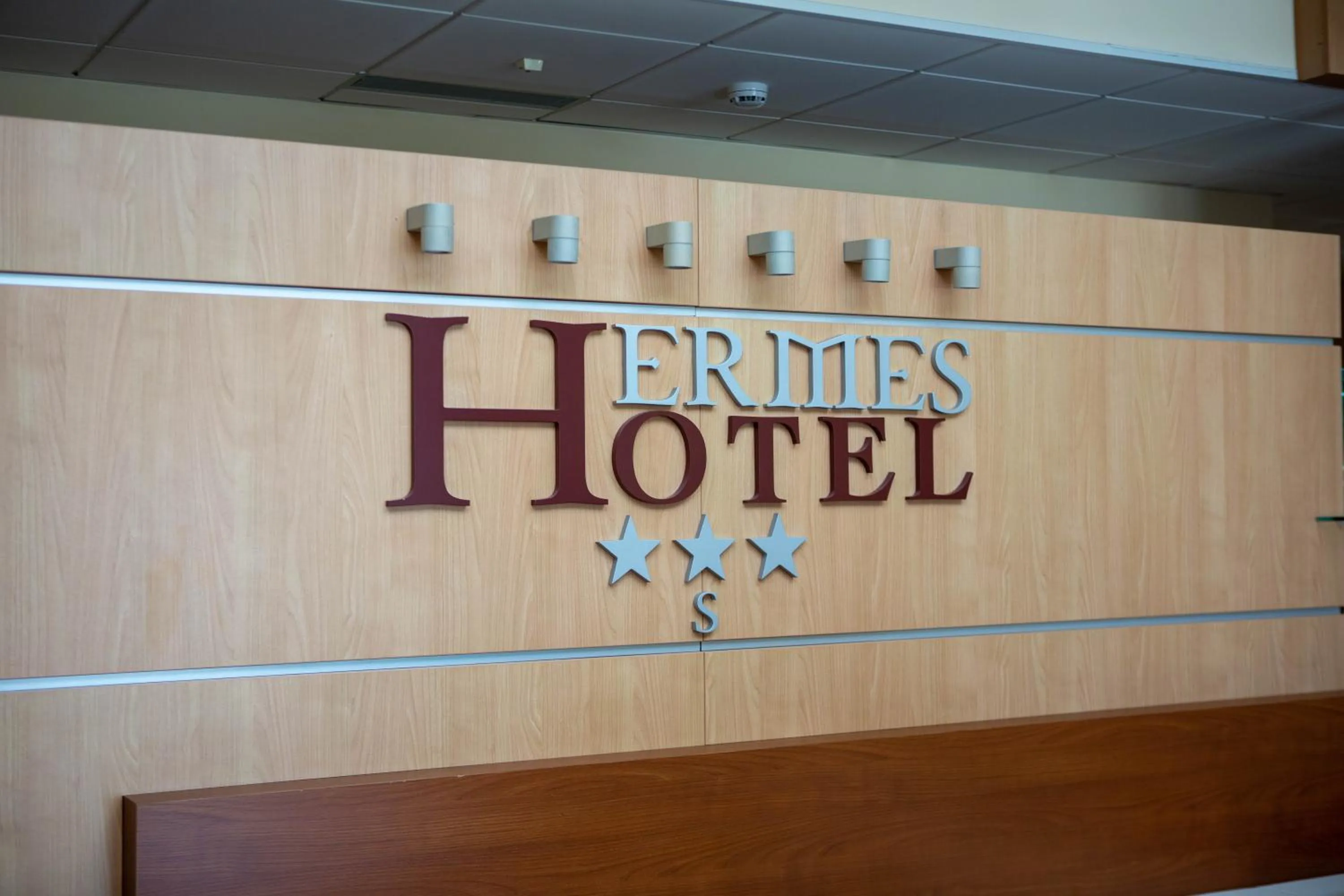 Lobby or reception in Hermes Hotel