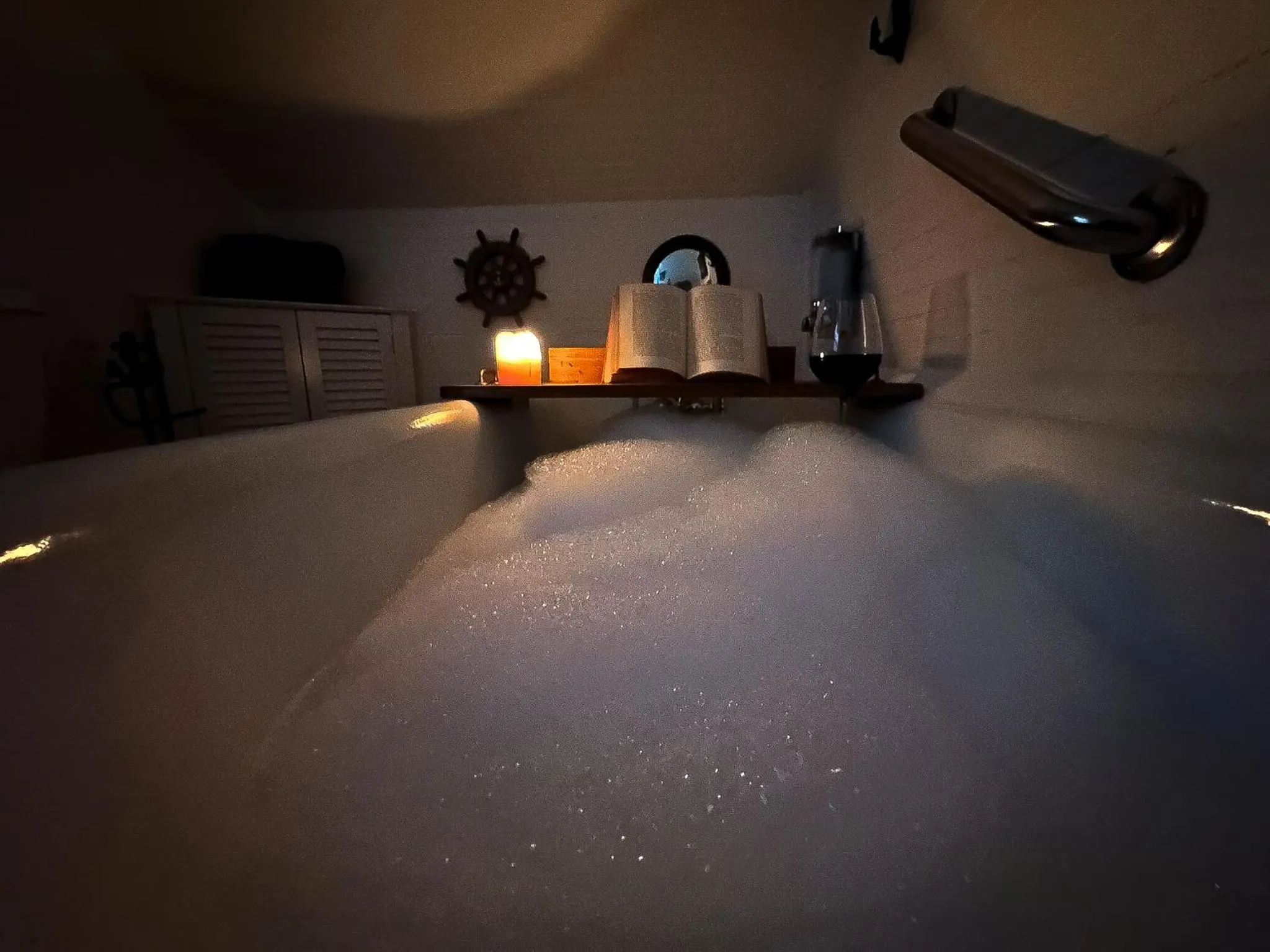 Bathroom, Bed in Enchanted Cottages by the Sea