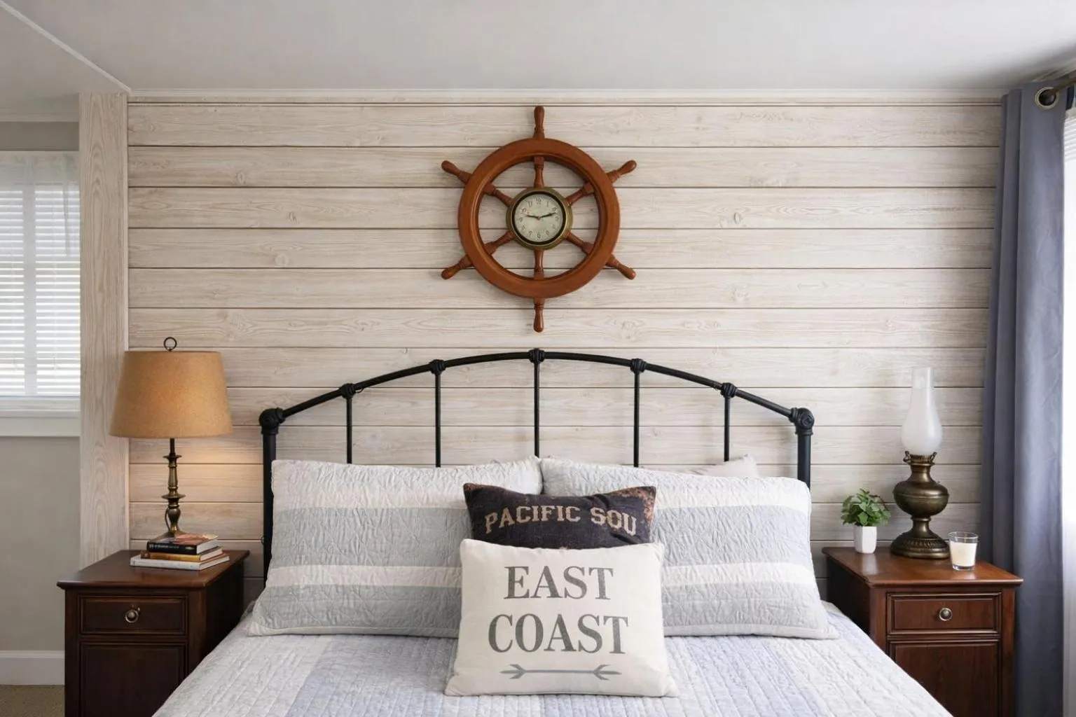 Bed in Enchanted Cottages by the Sea
