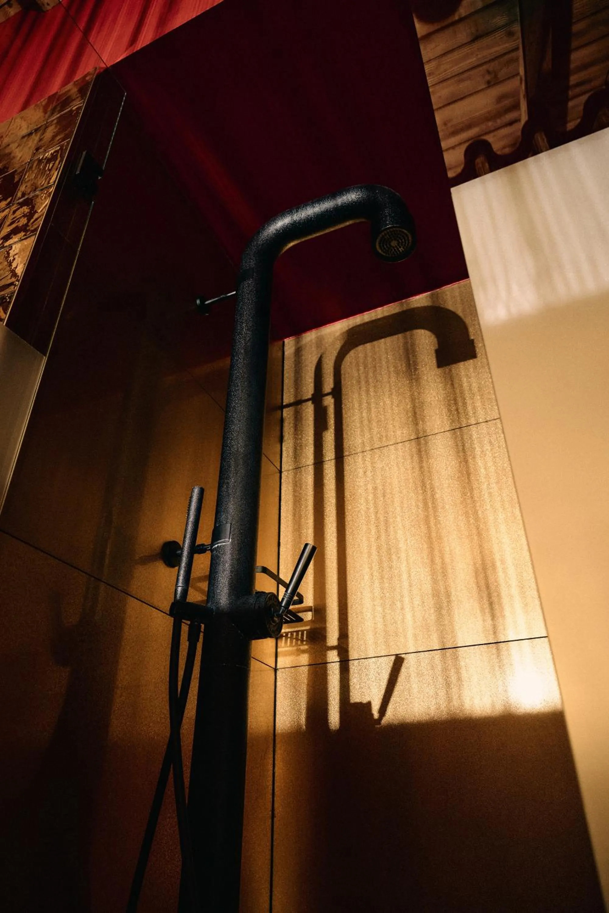 Shower in Cousins Boutique Hotel