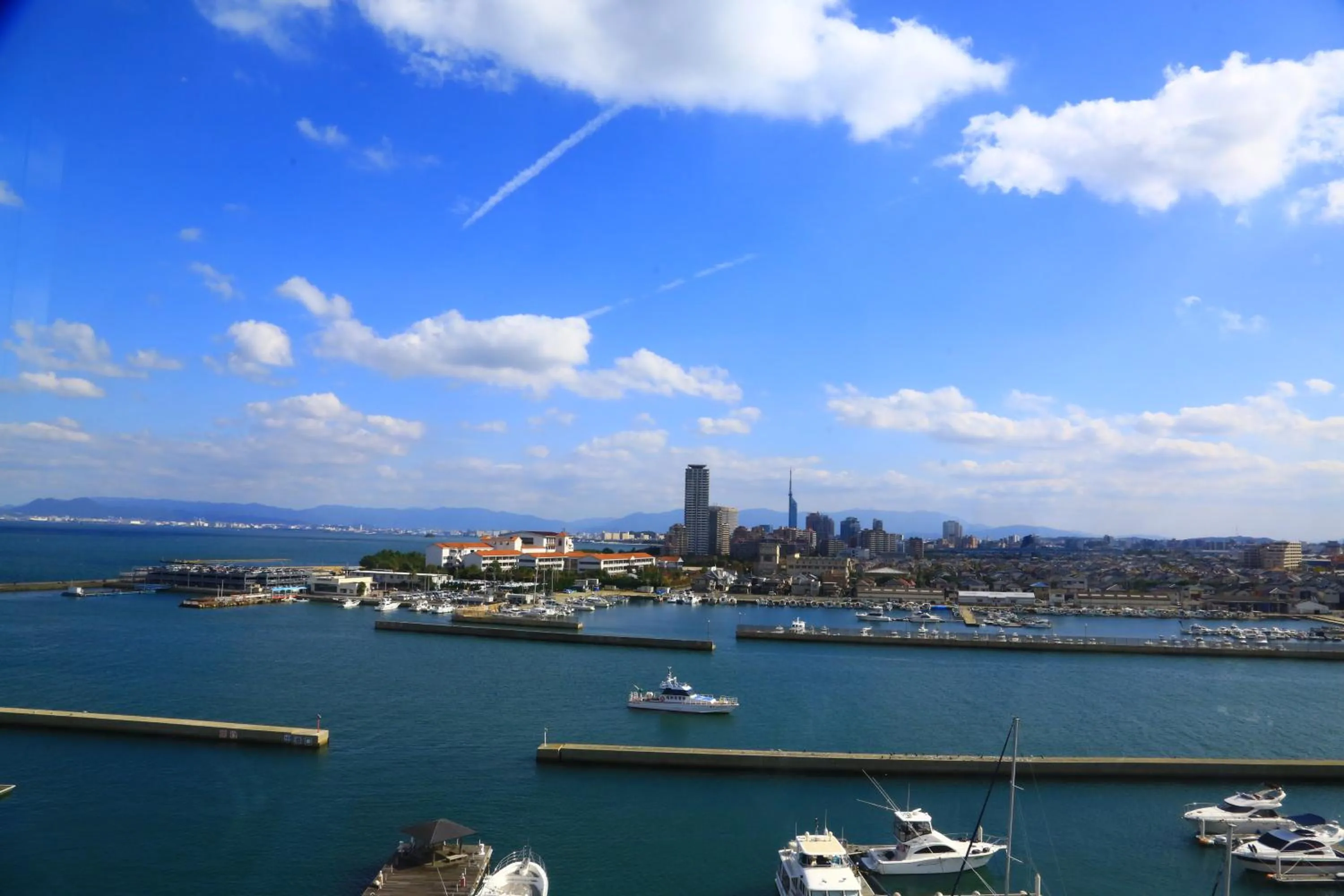 Sea view in Hotel Marinoa Resort Fukuoka