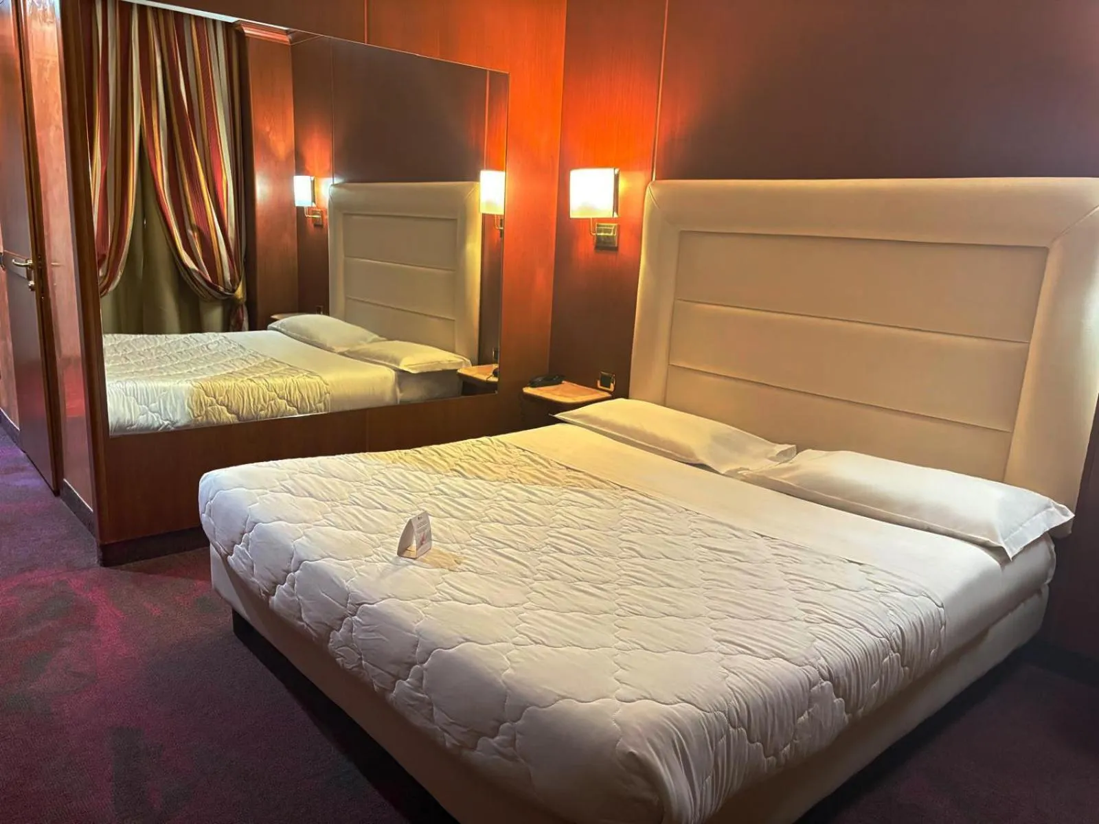 Bed in AS Hotel Monza