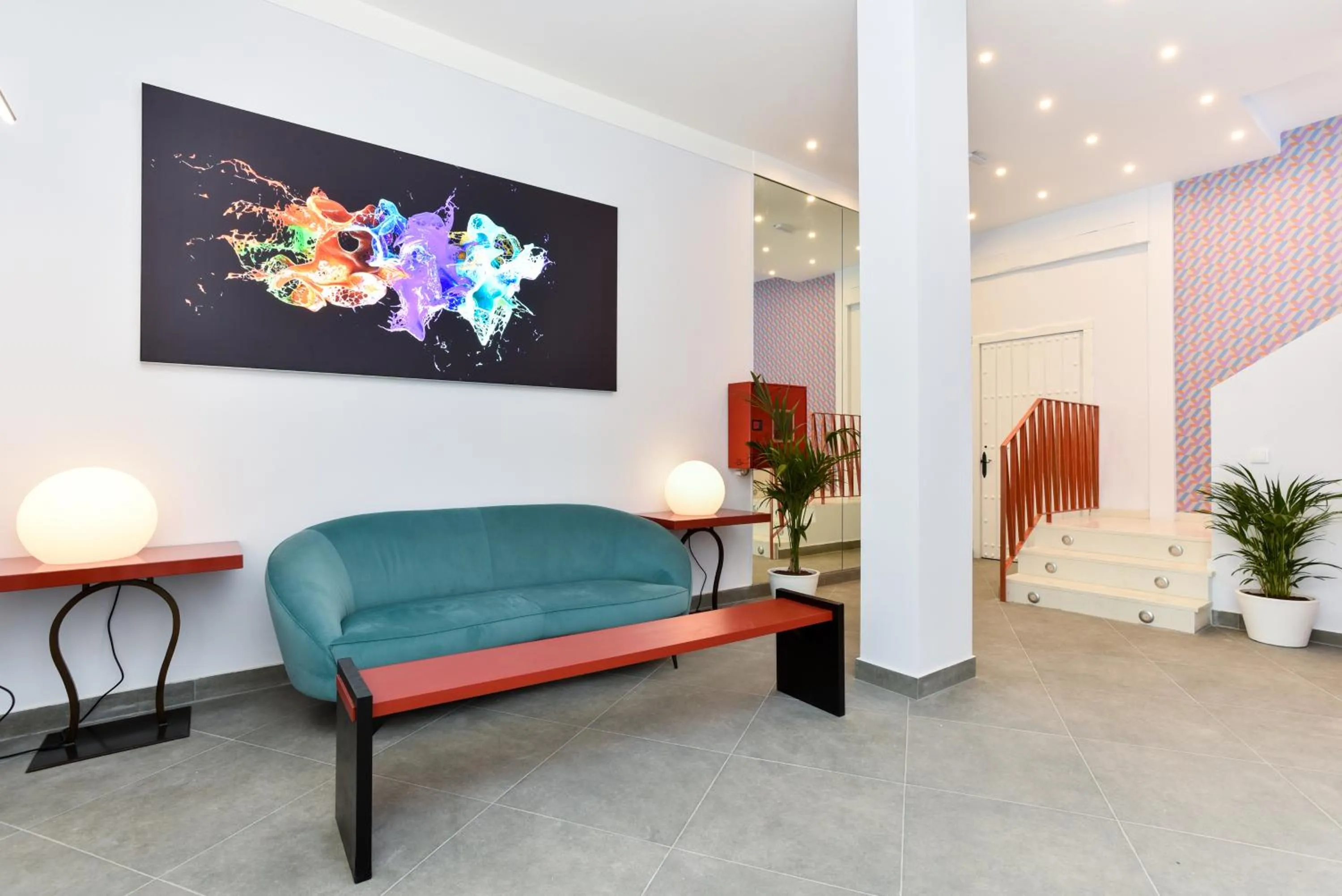 Lobby or reception in Hotel Kuve Marbella