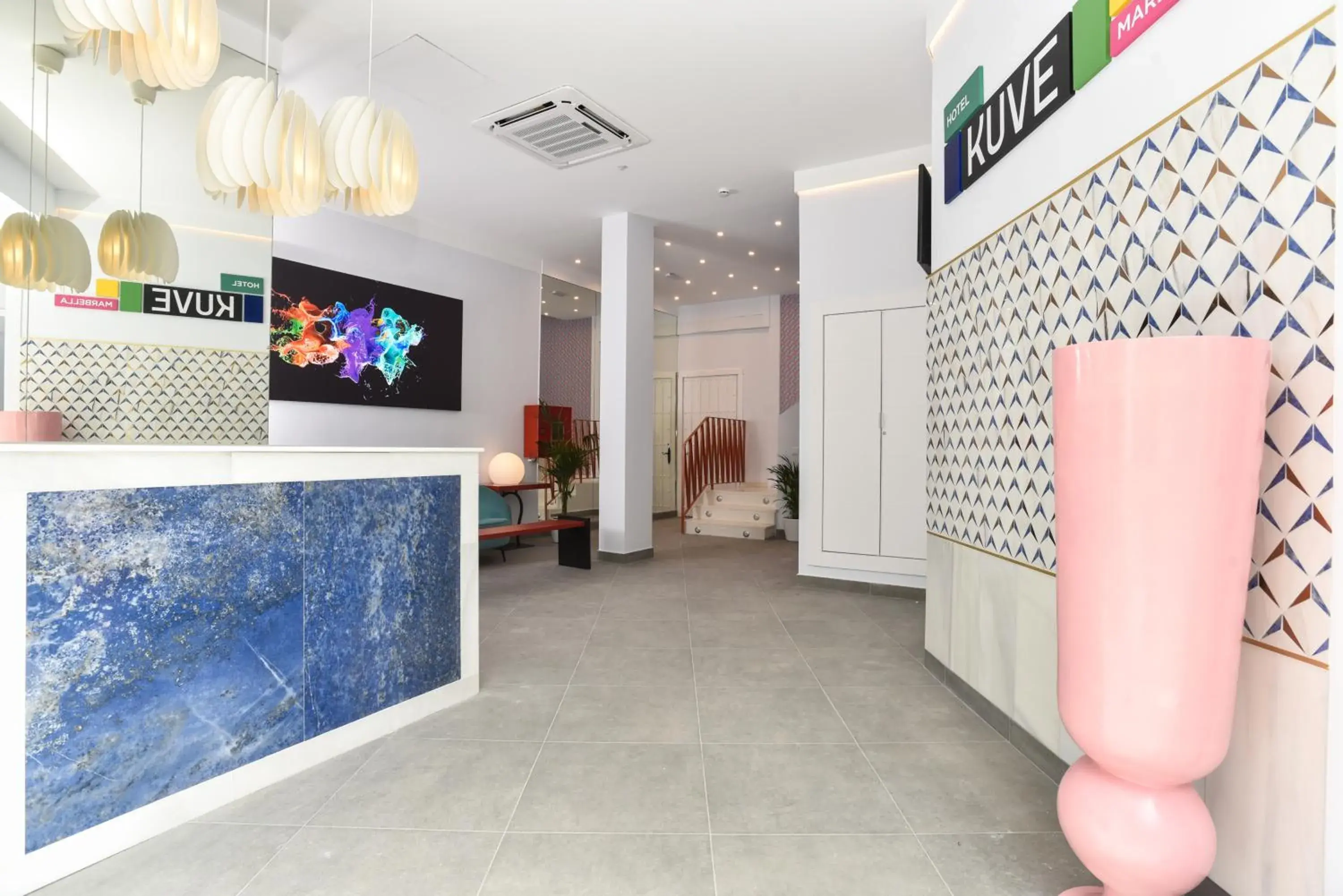 Lobby or reception in Hotel Kuve Marbella Lobby or reception in Hotel Kuve Marbella