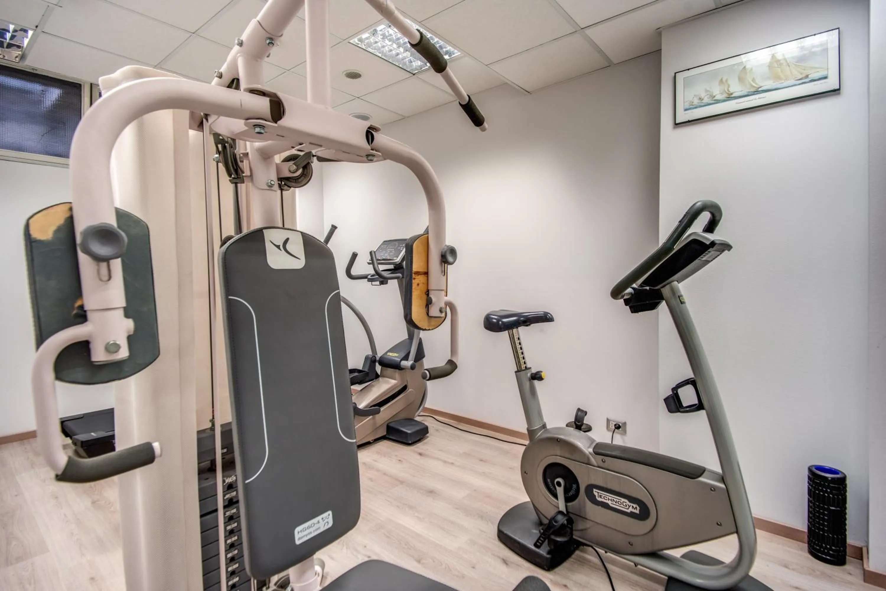 Fitness centre/facilities in Hotel Della Rotonda