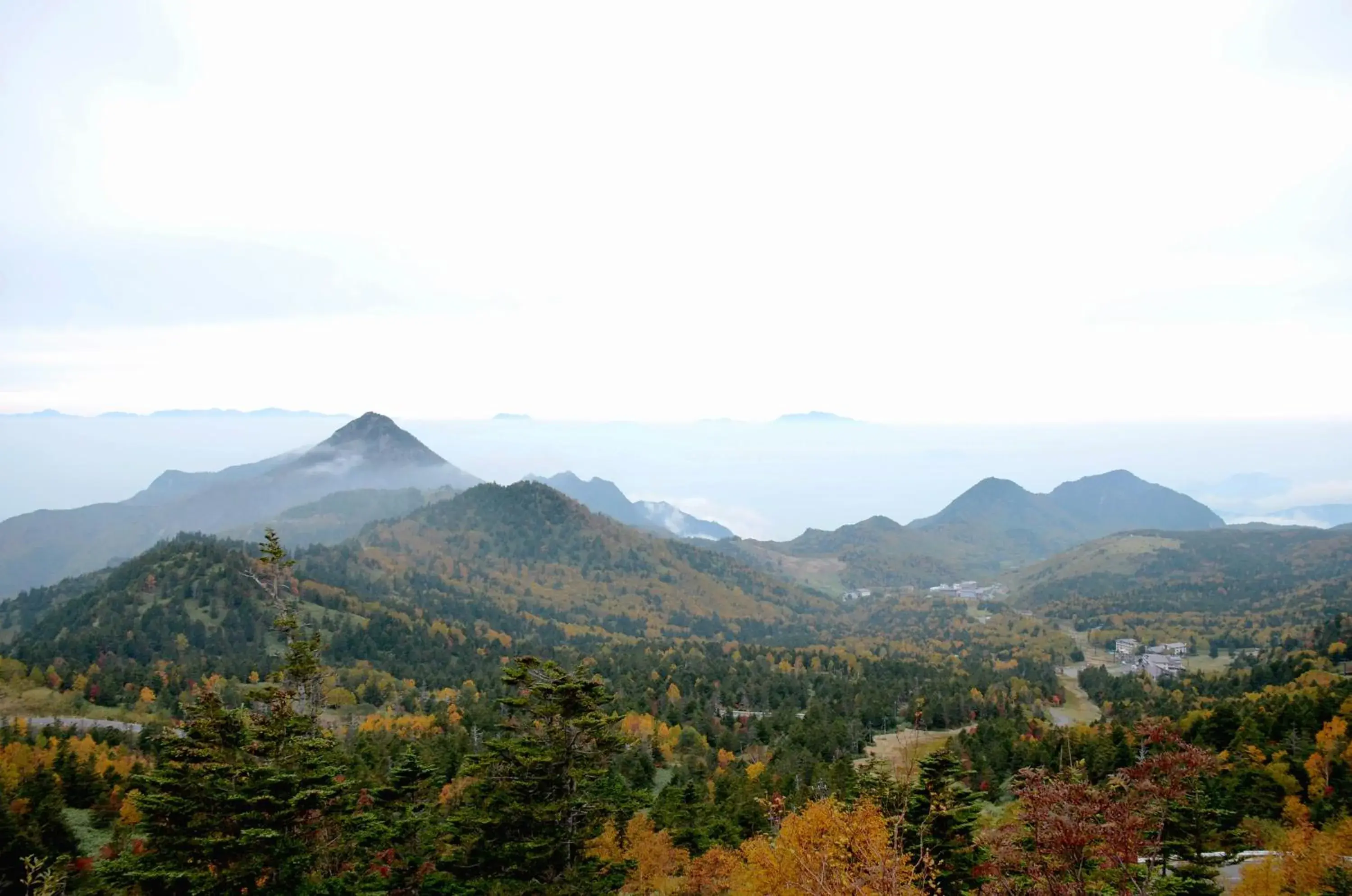 Natural landscape, Mountain View in Hotel Japan Shiga