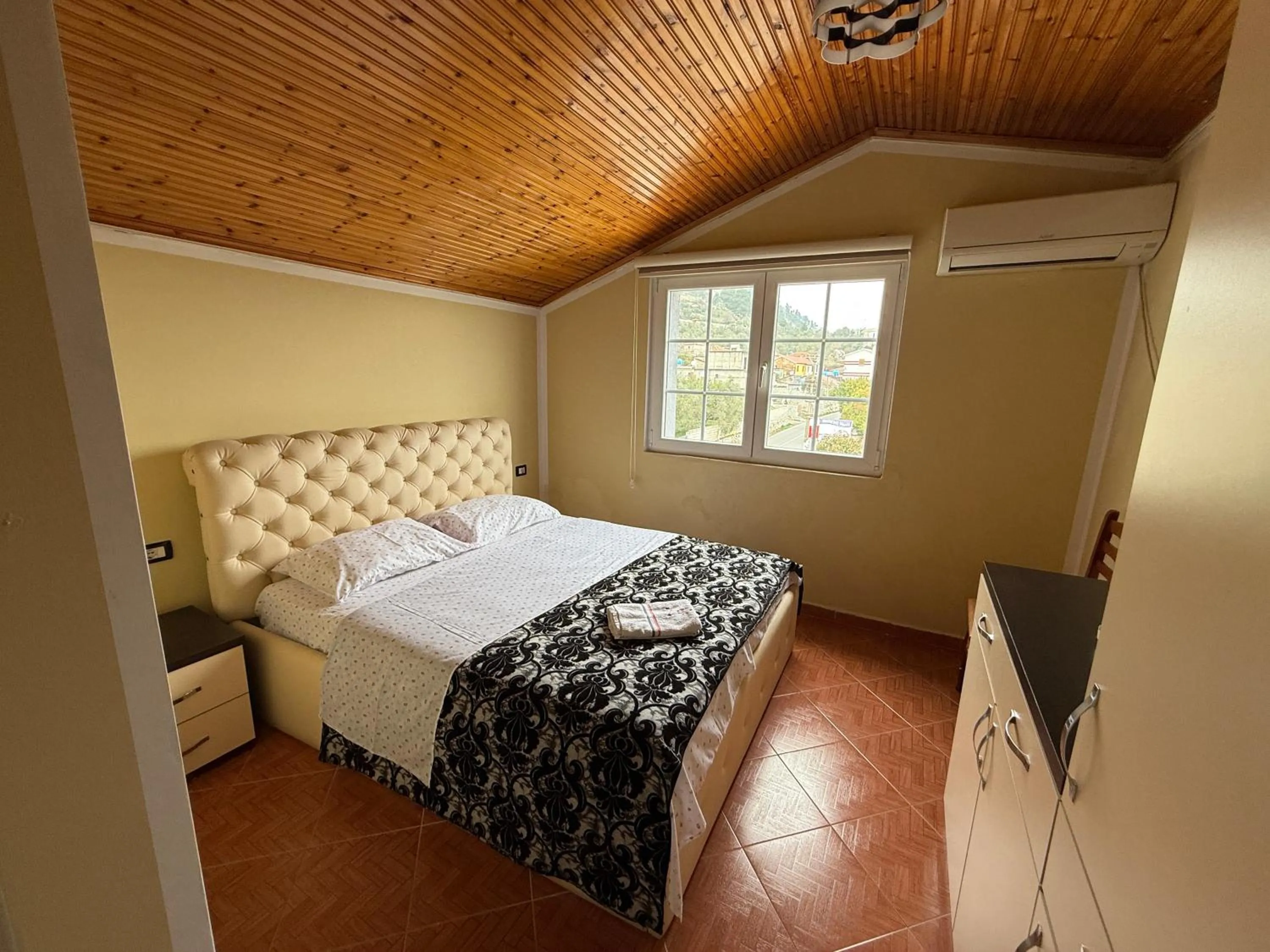 Bed in Hotel Fantazia