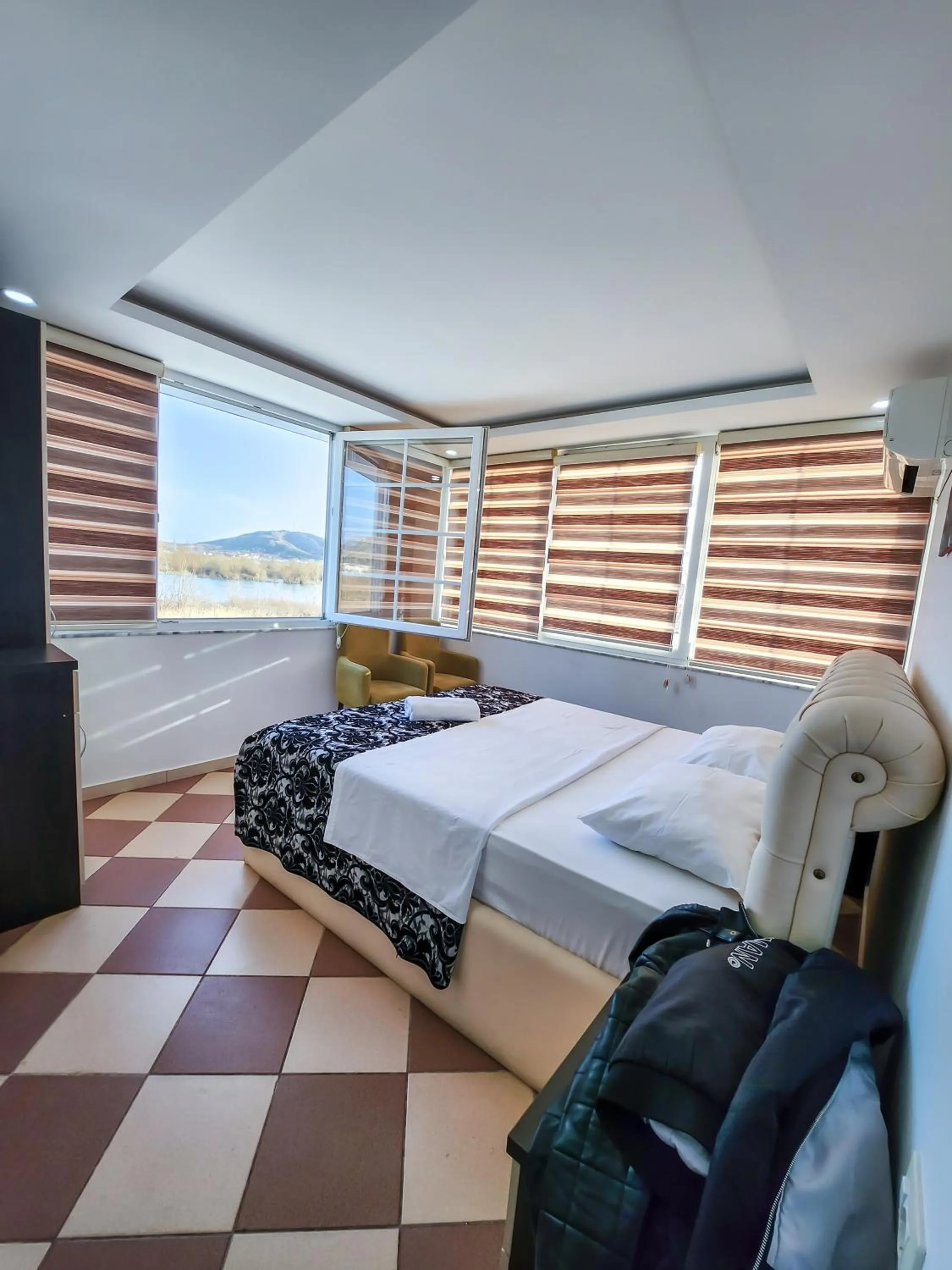 Bed in Hotel Fantazia