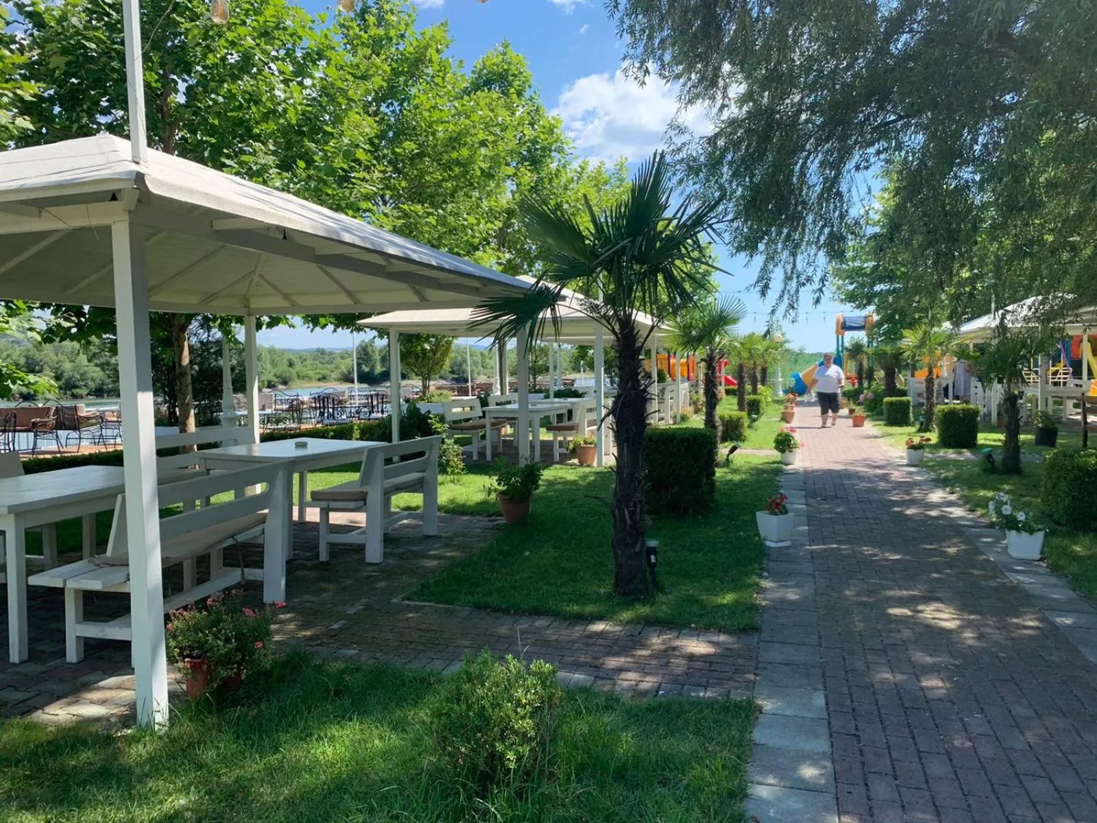 Garden in Hotel Fantazia