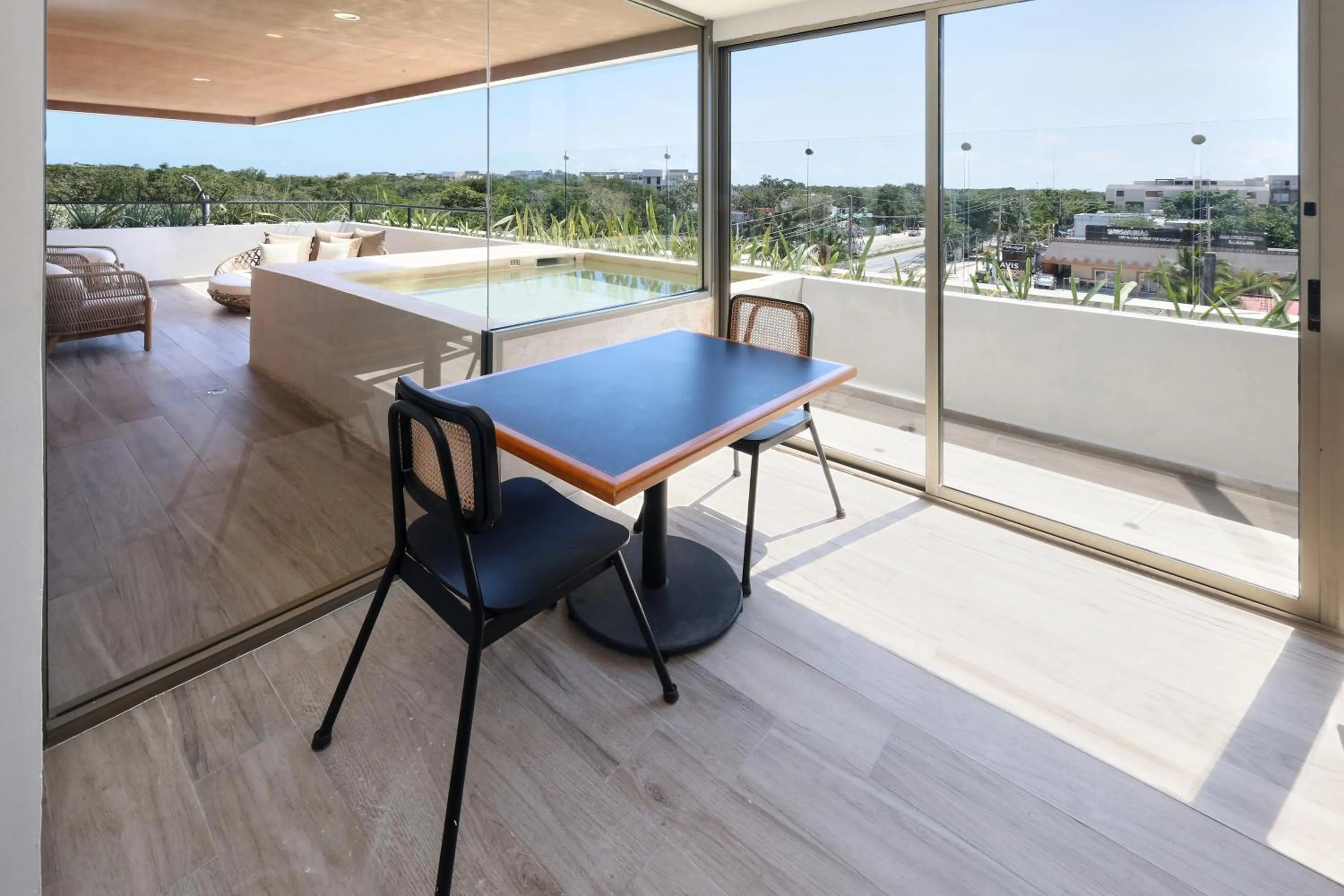 Swimming pool in Selina Tulum Downtown