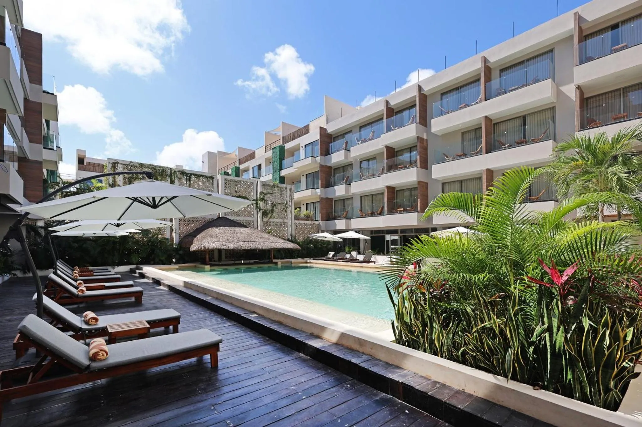 Swimming pool in Selina Tulum Downtown