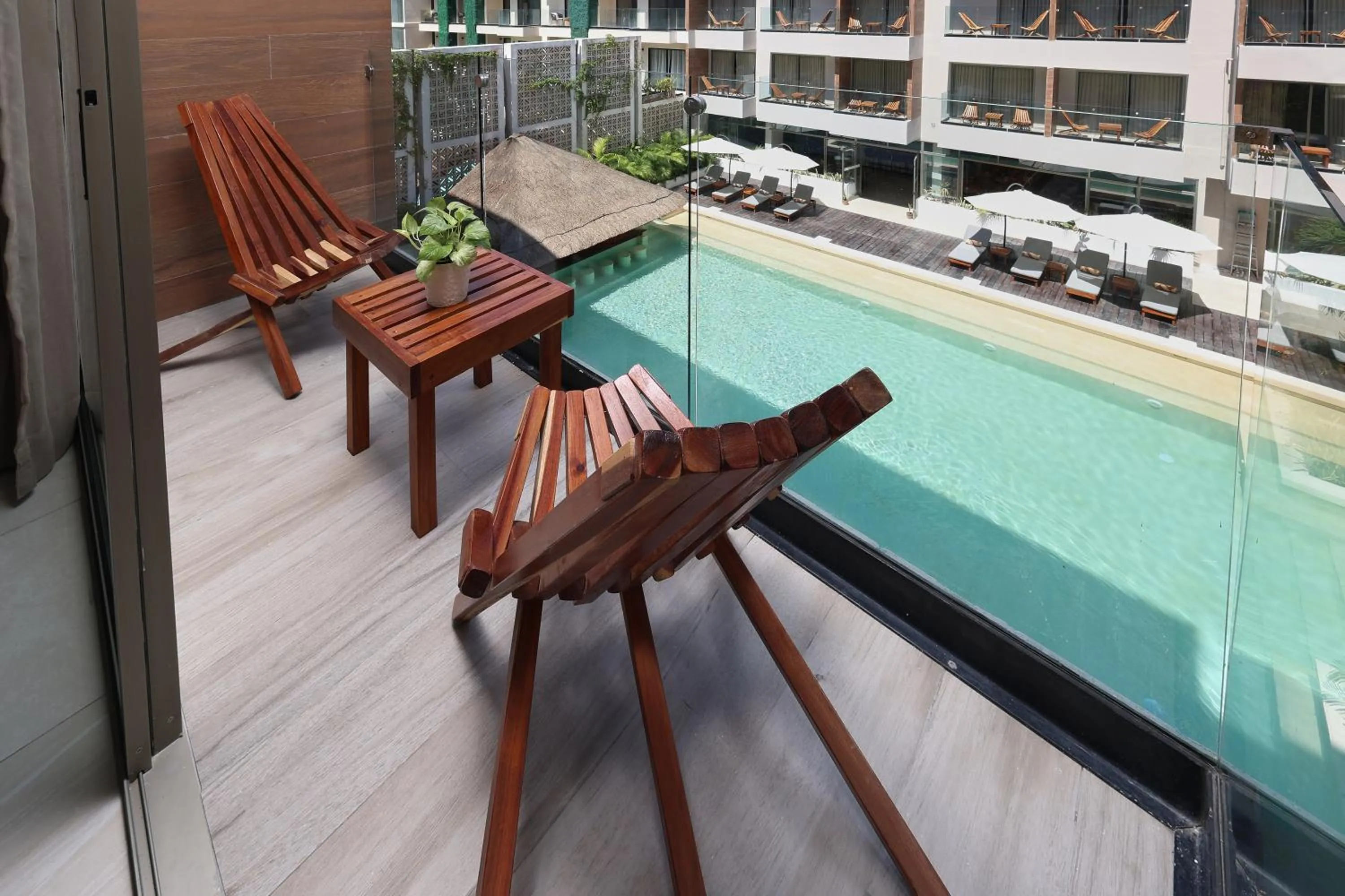 Balcony/Terrace in Selina Tulum Downtown