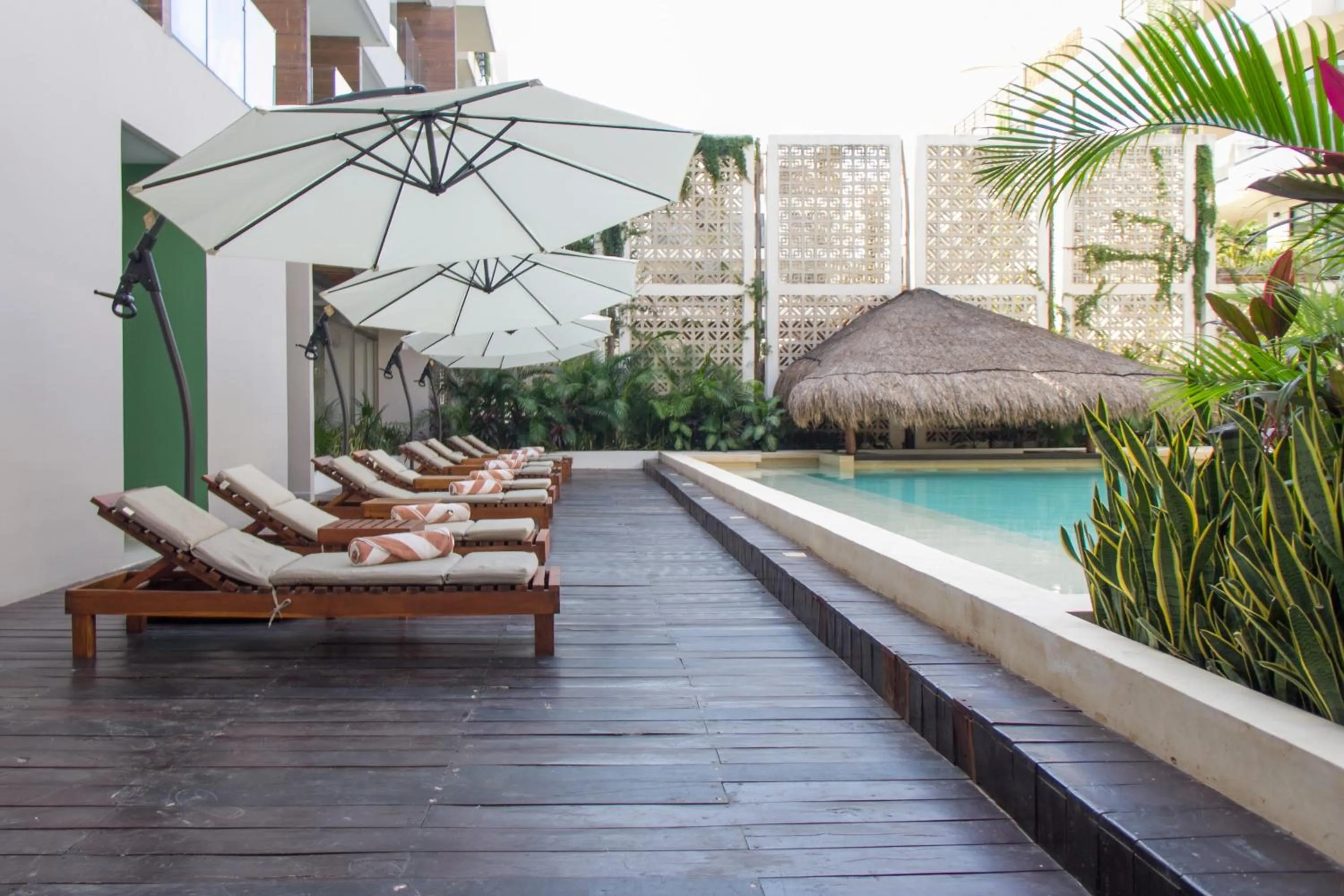 Swimming pool in Selina Tulum Downtown