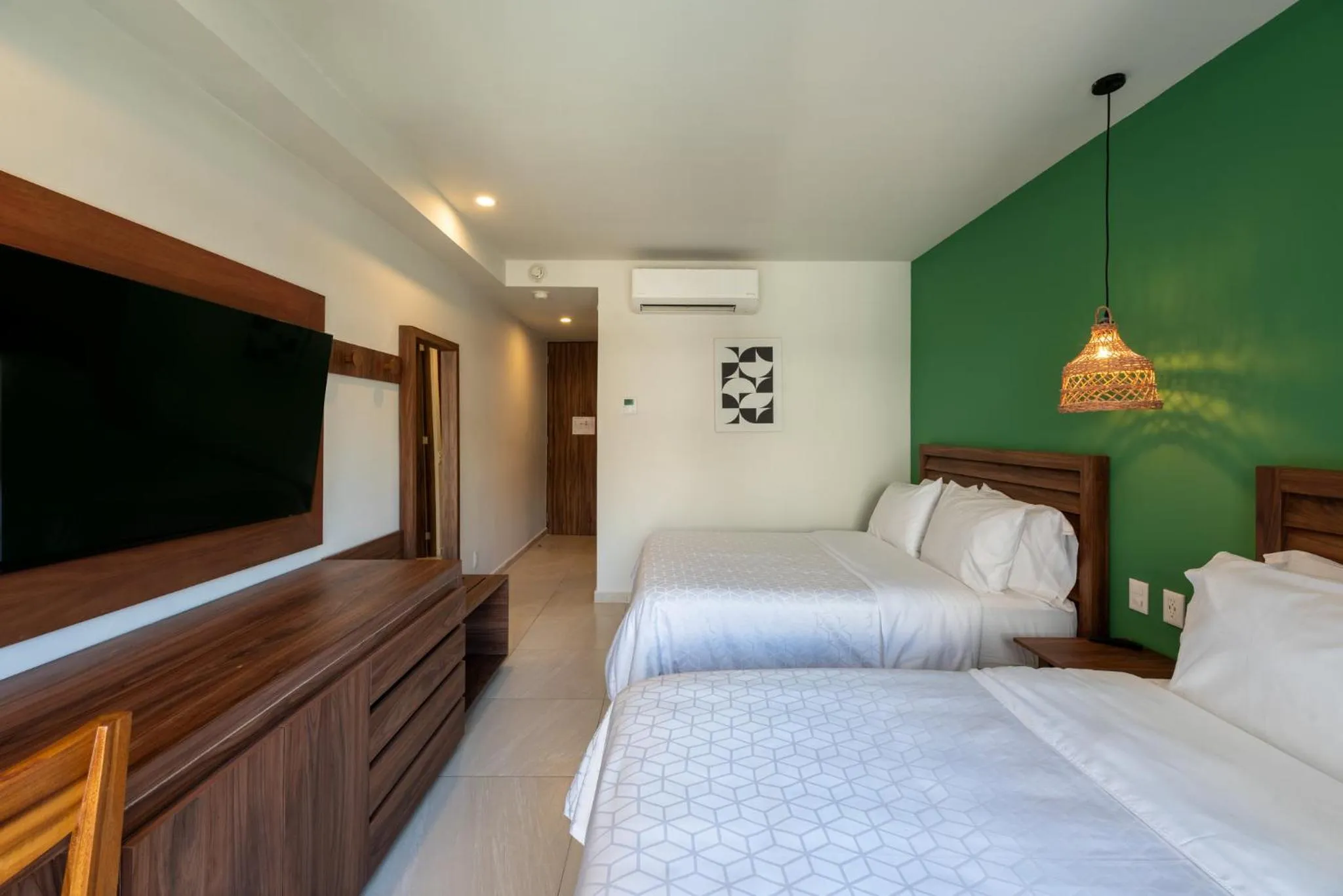Photo of the whole room, Bed in Selina Tulum Downtown