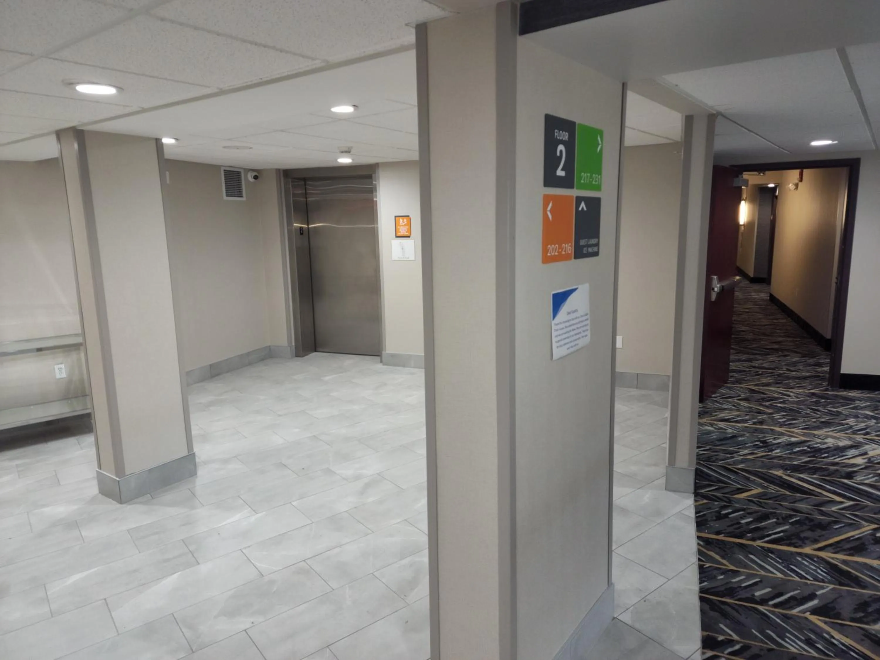 elevator in La Quinta Inn & Suites by Wyndham Lake George