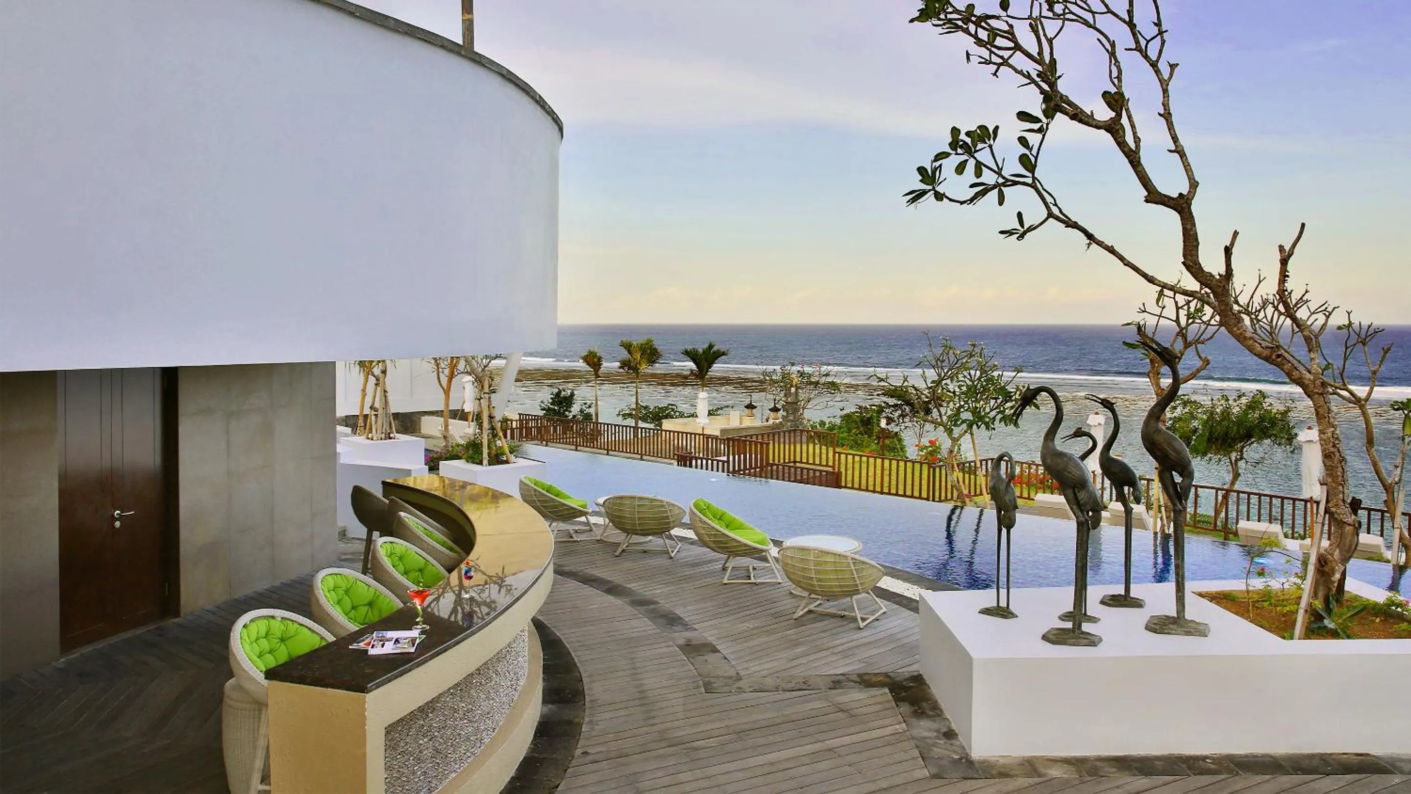 minibar in Samabe Bali Villas