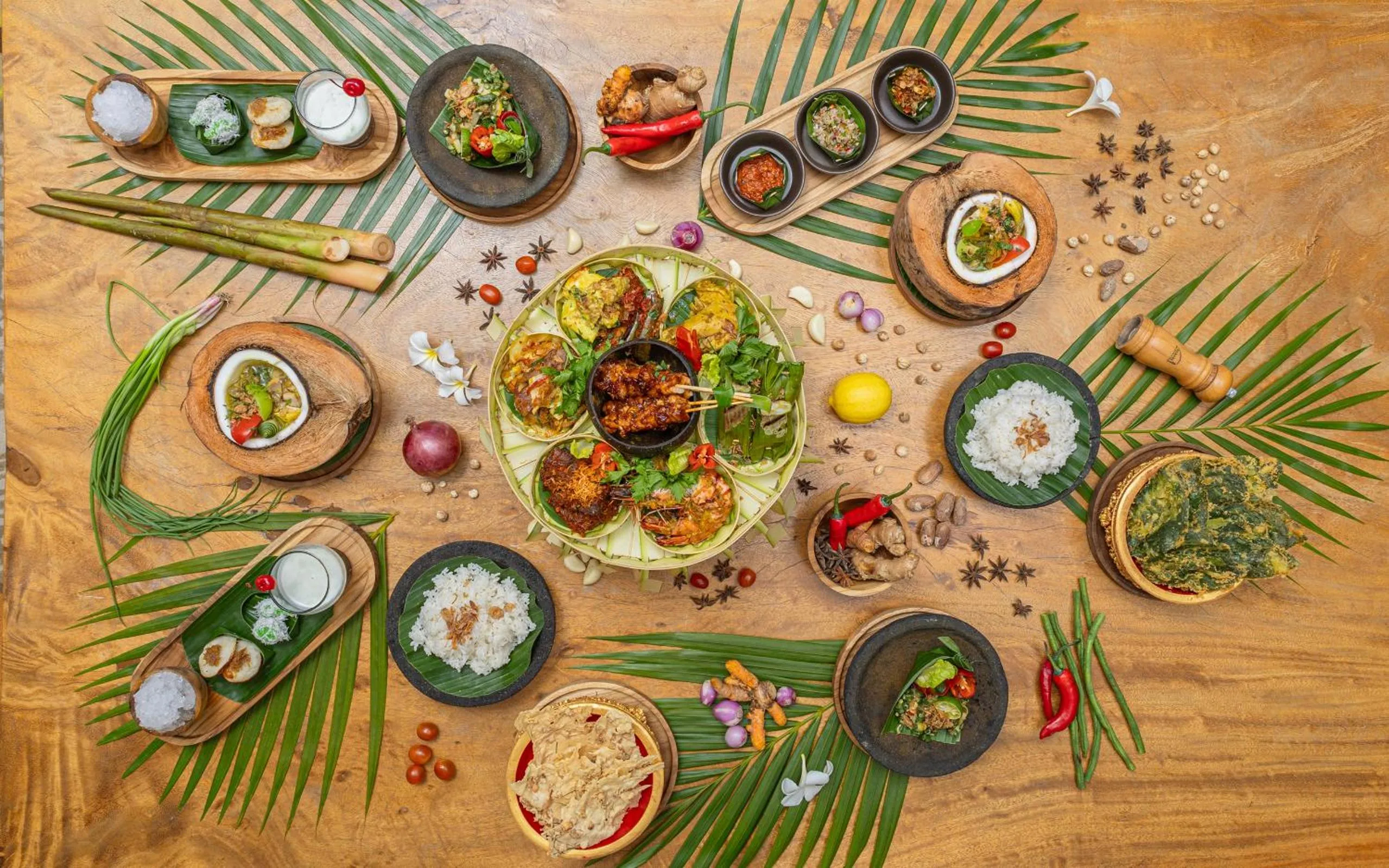 Food in Samabe Bali Villas
