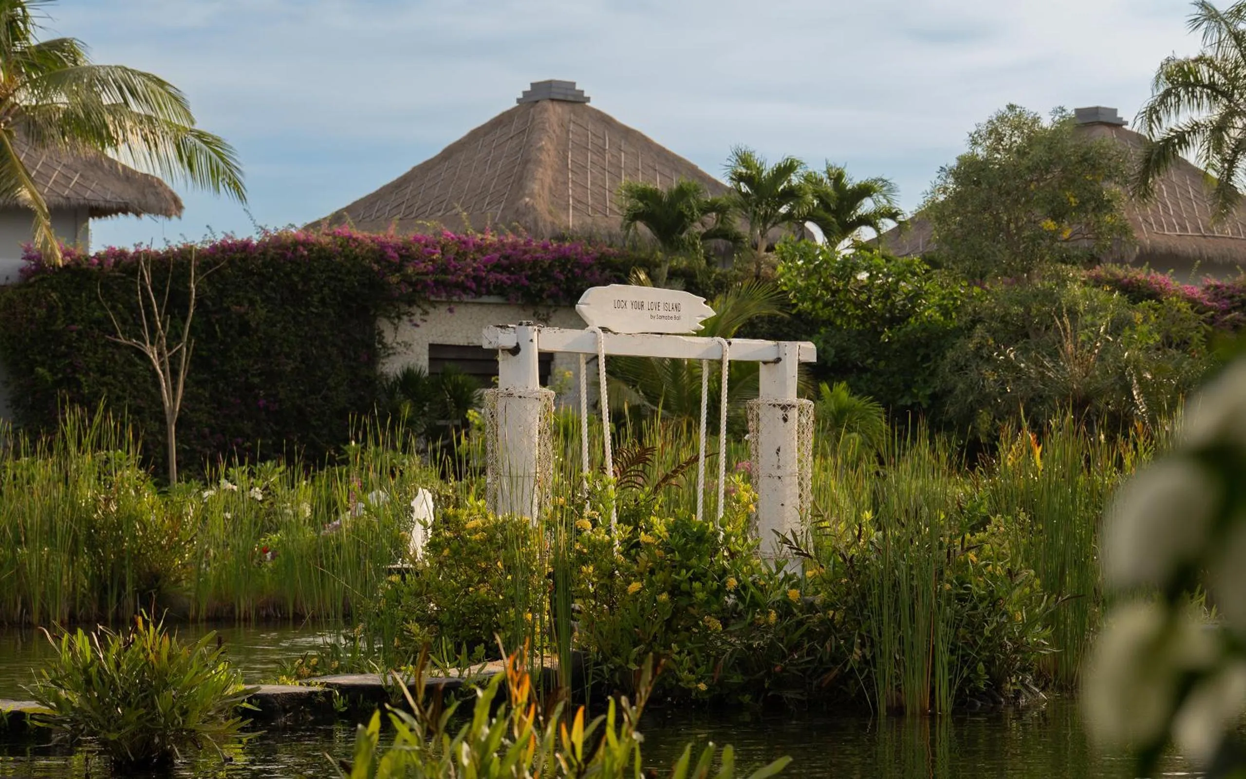 Garden in Samabe Bali Villas