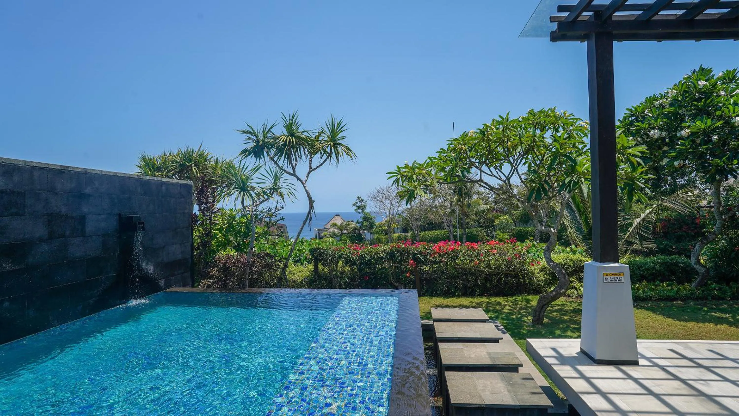 Swimming pool in Samabe Bali Villas